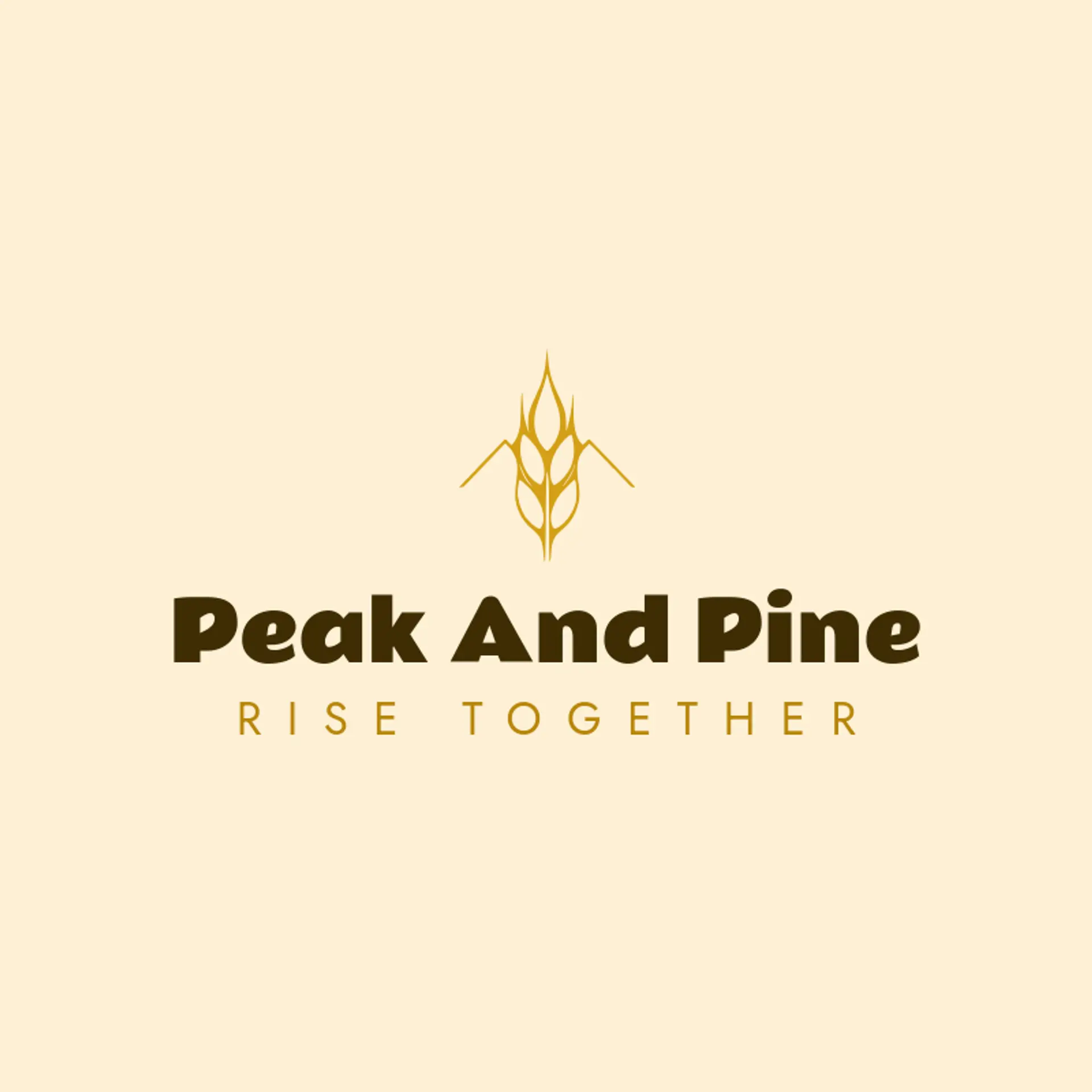 Peak and Pine logo for spike