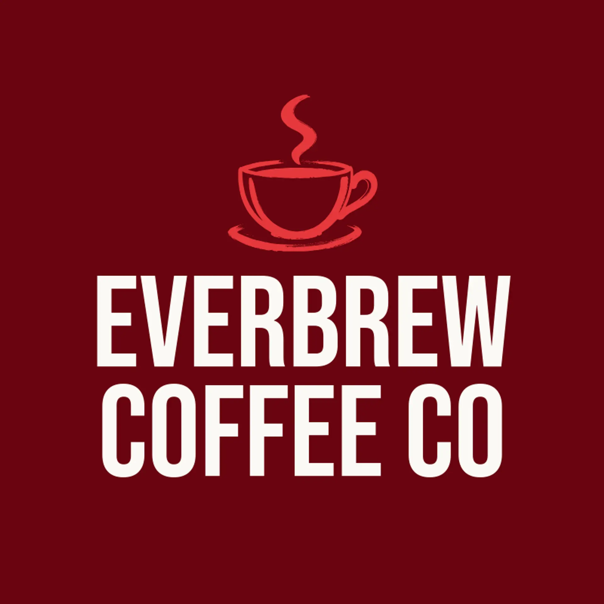 Everbrew Coffee Co logo for coffee
