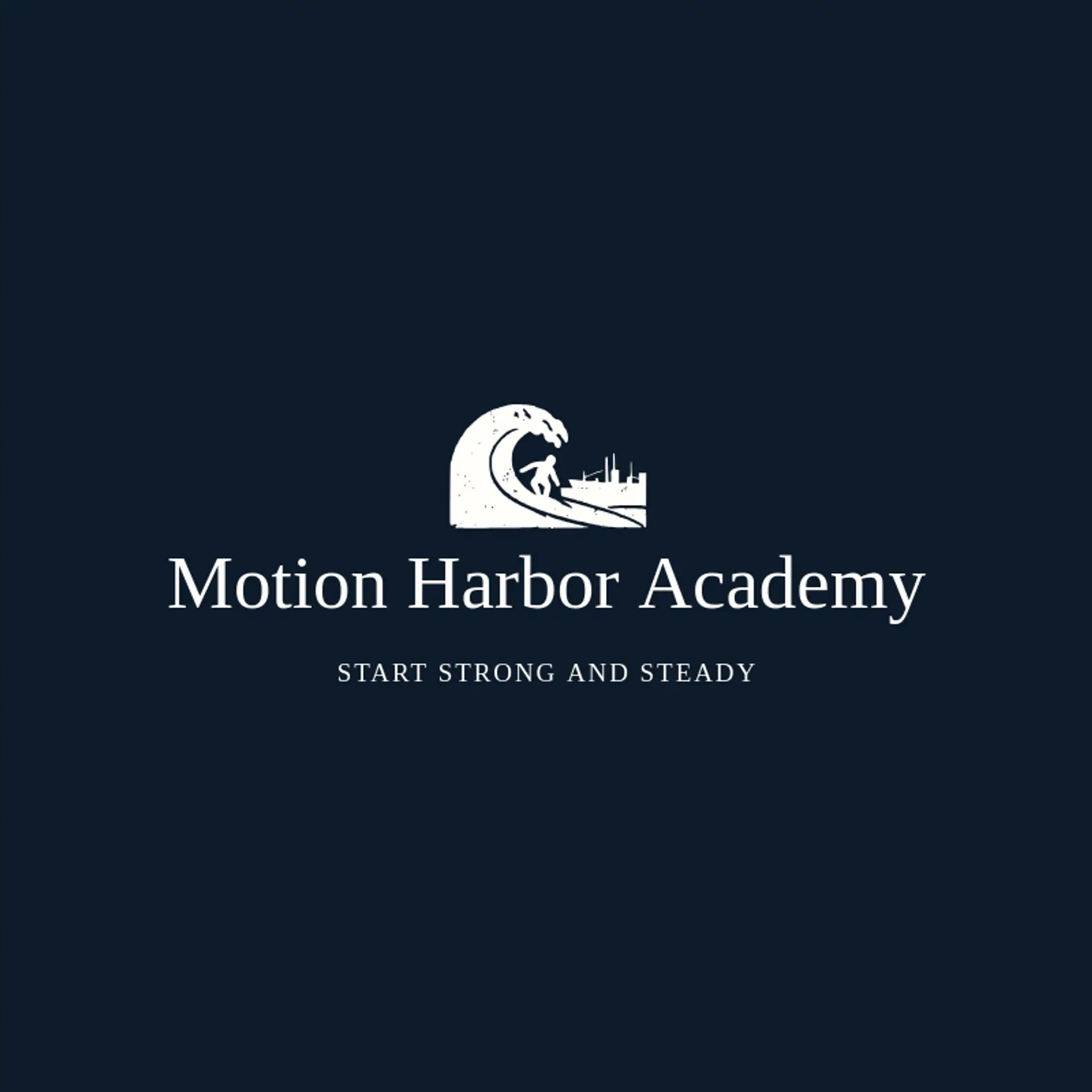 Motion Harbor Academy logo for rider