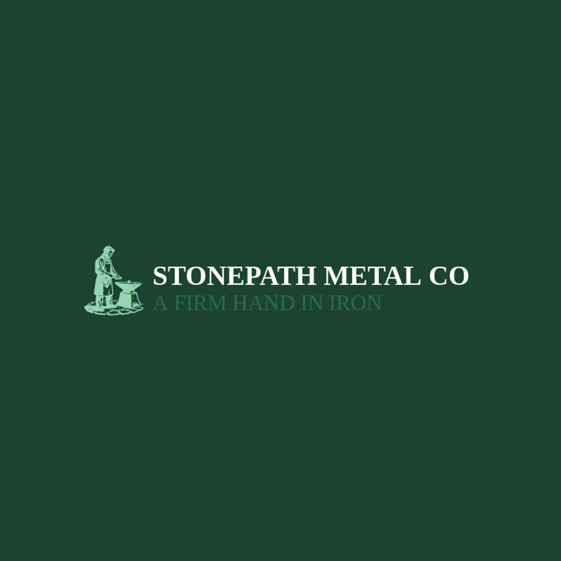 Stonepath Metal Co logo for blacksmith