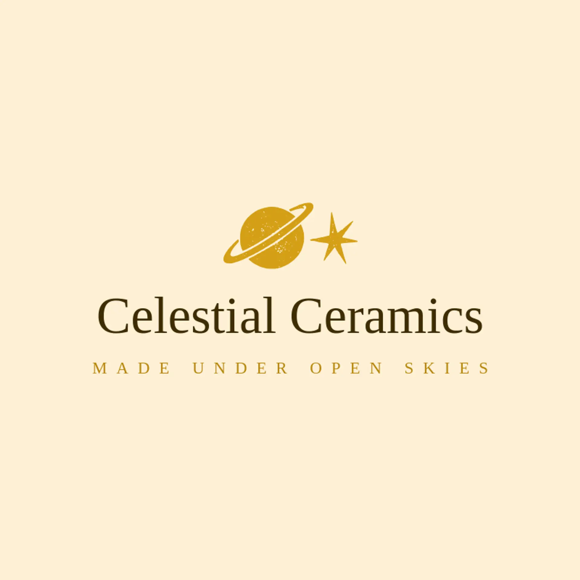 Celestial Ceramics logo for cosmos