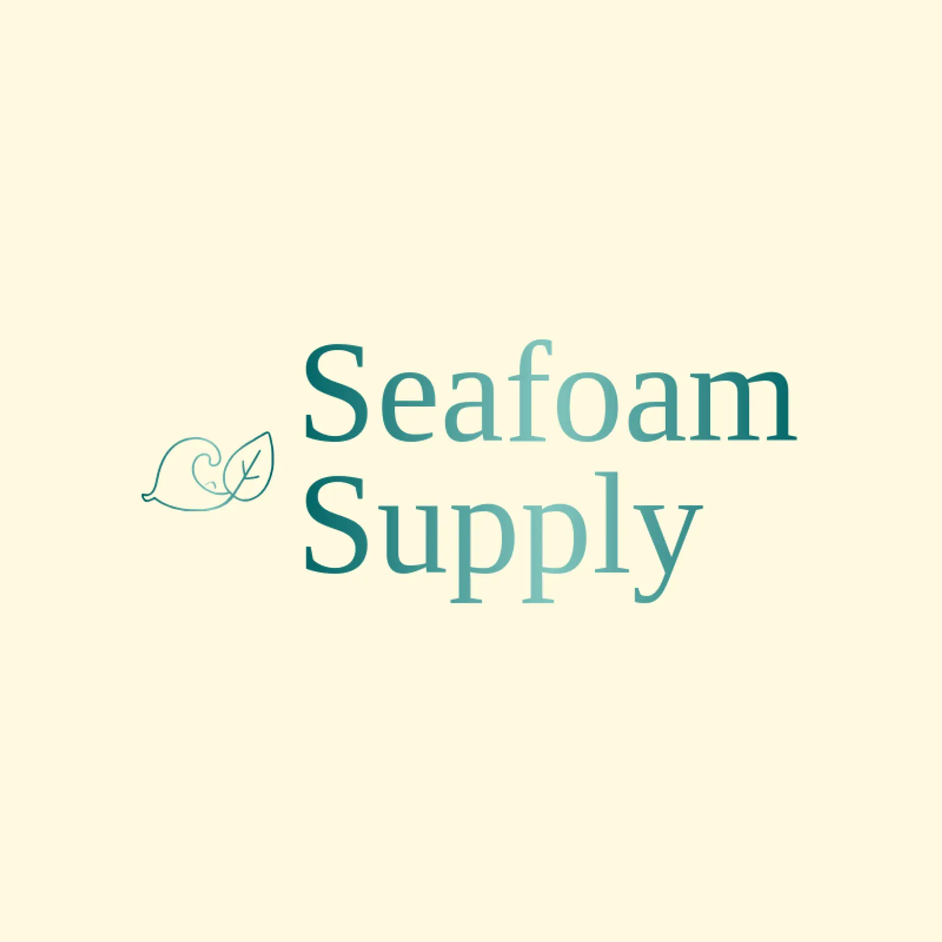 Seafoam Supply logo for ocean