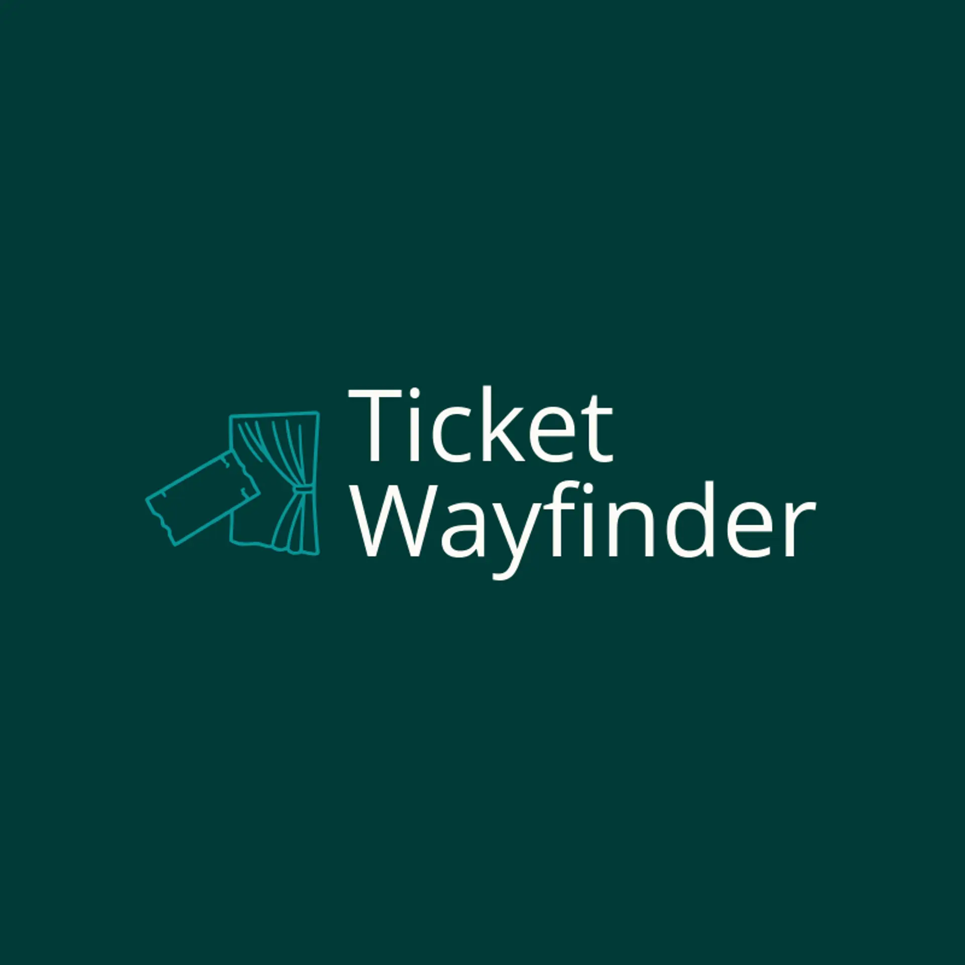 Ticket Wayfinder logo for ticket