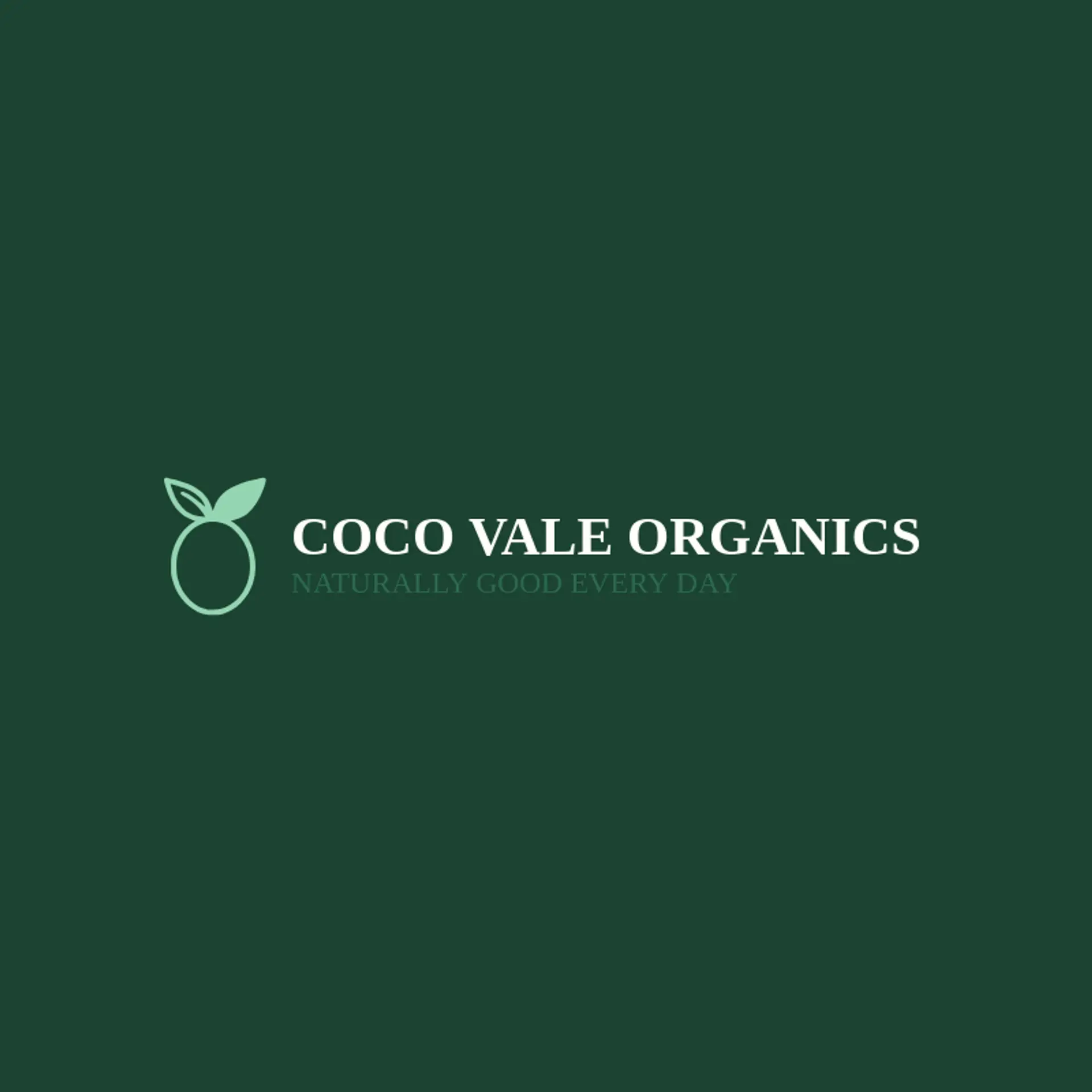 Coco Vale Organics logo for coconut