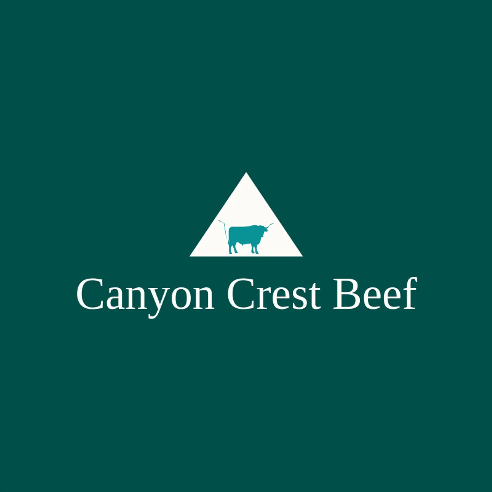 Canyon Crest Beef logo for beef