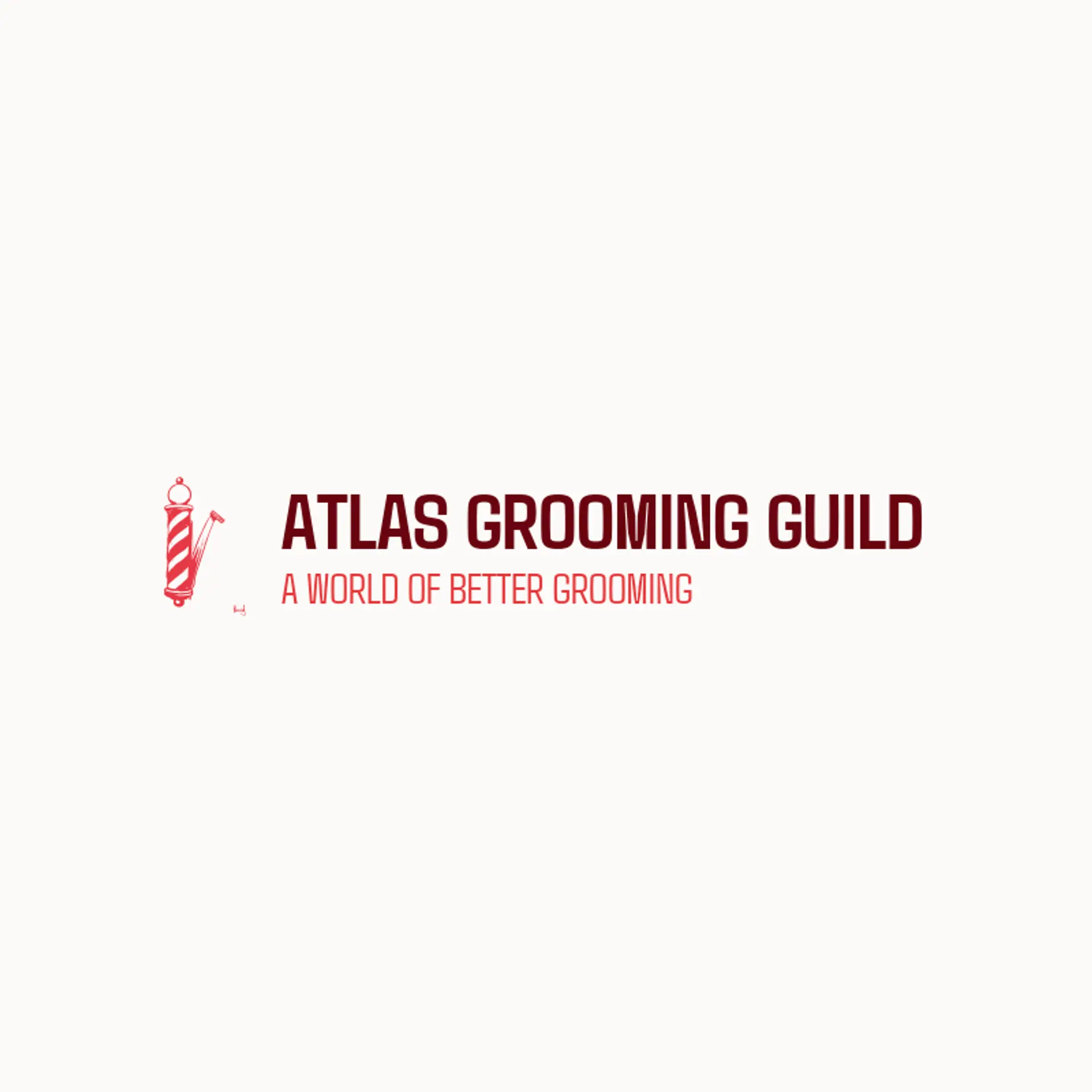 Atlas Grooming Guild logo for razor