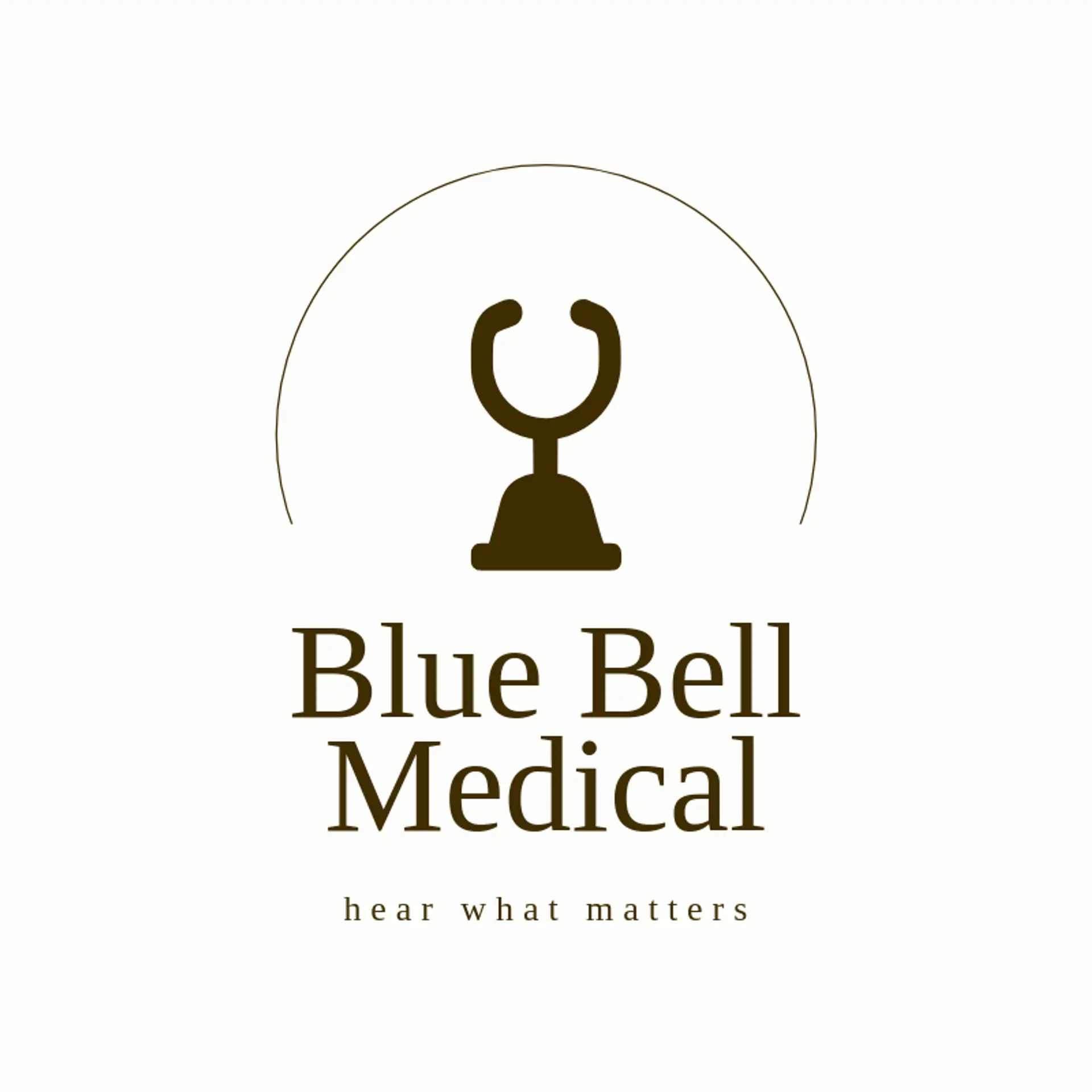 Blue Bell Medical logo for stethoscope