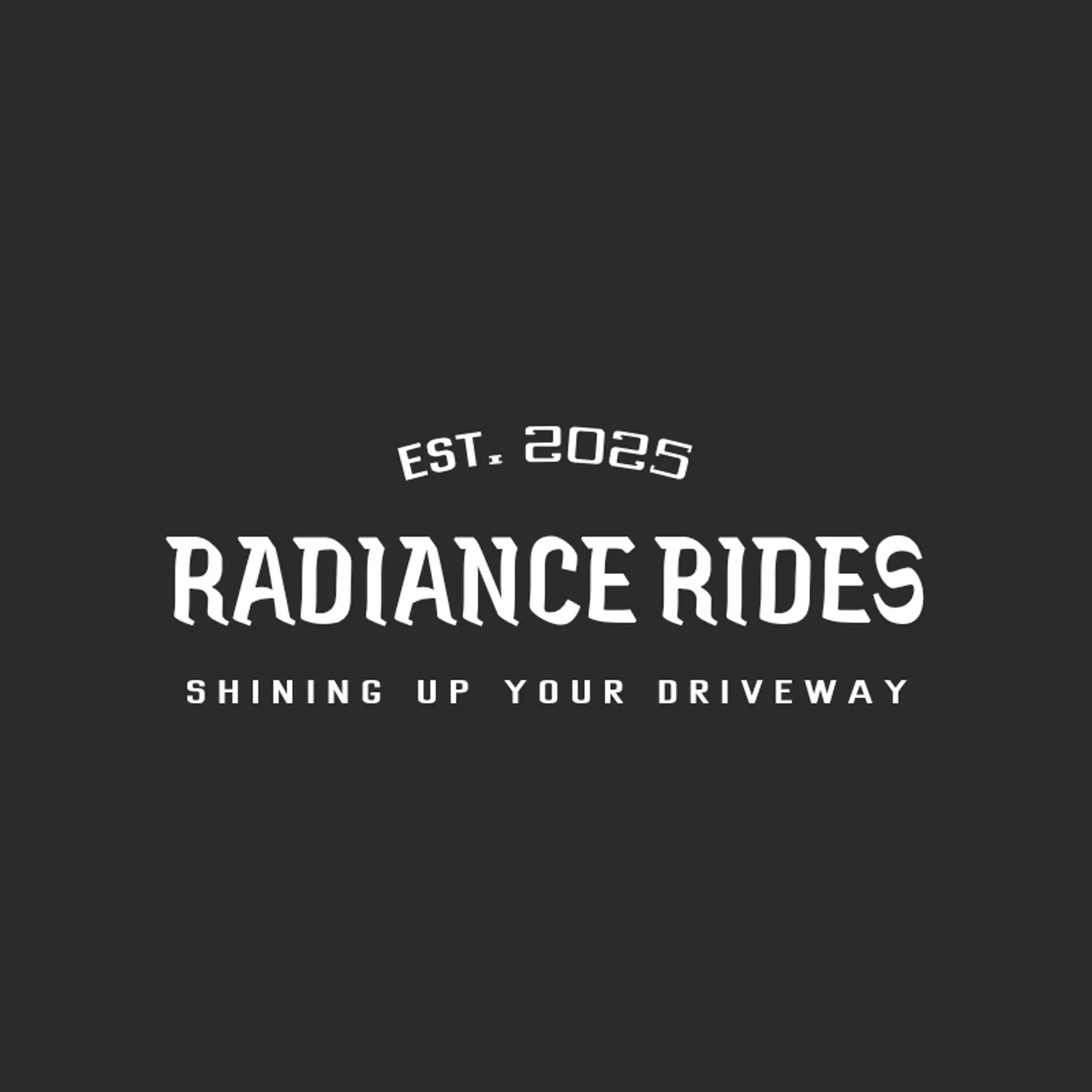 Radiance Rides logo for car cleaning