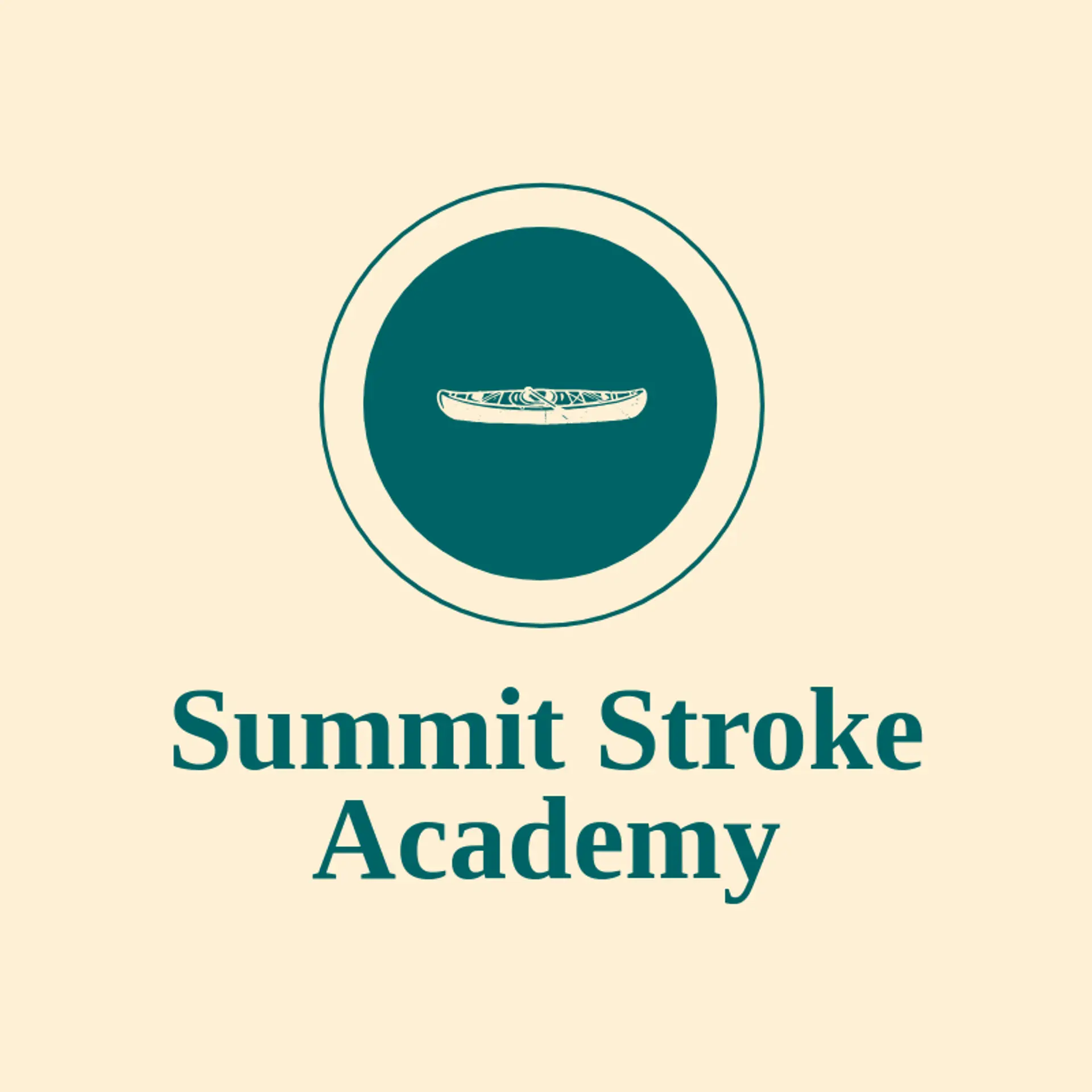 Summit Stroke Academy logo for kayak
