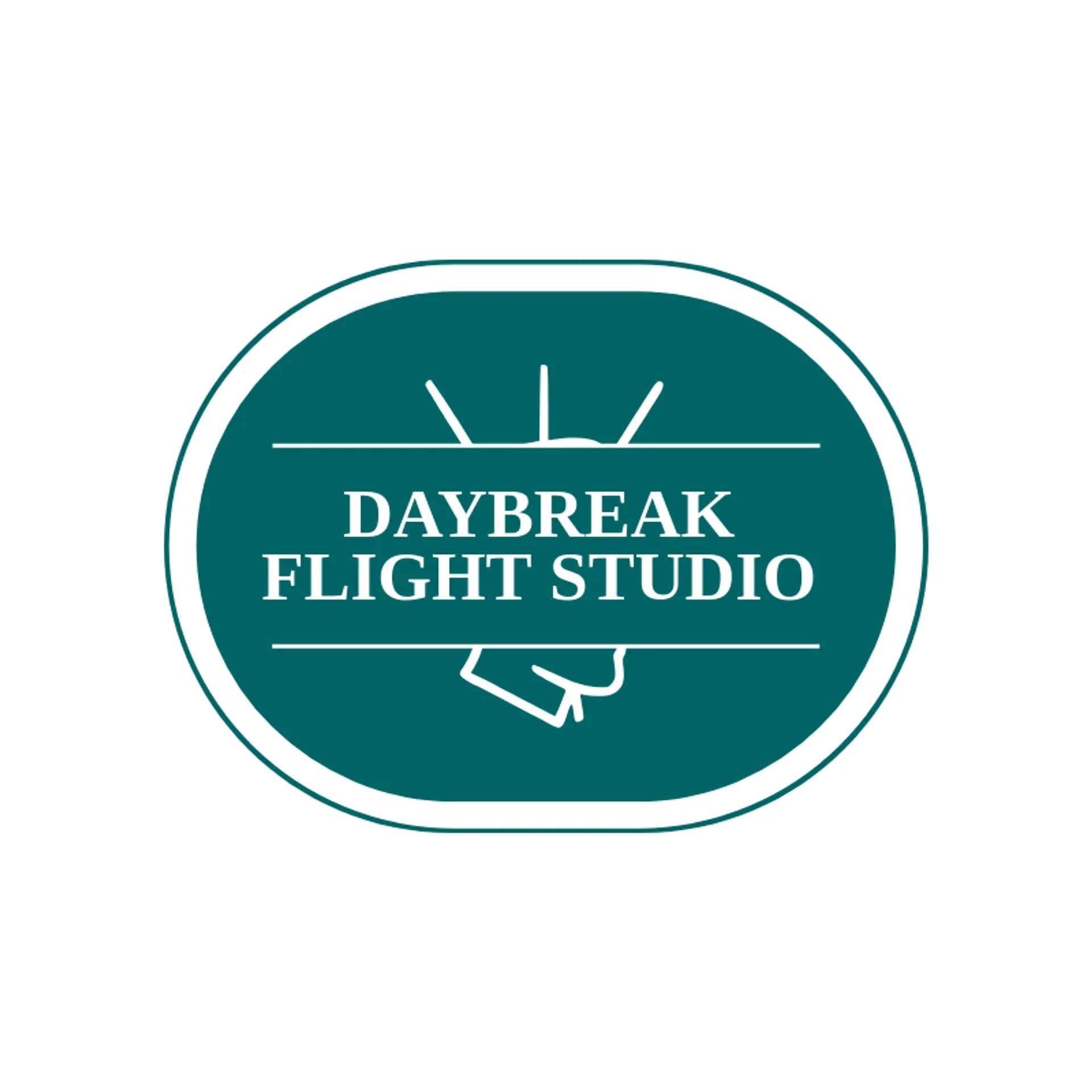 Daybreak Flight Studio logo for aviator