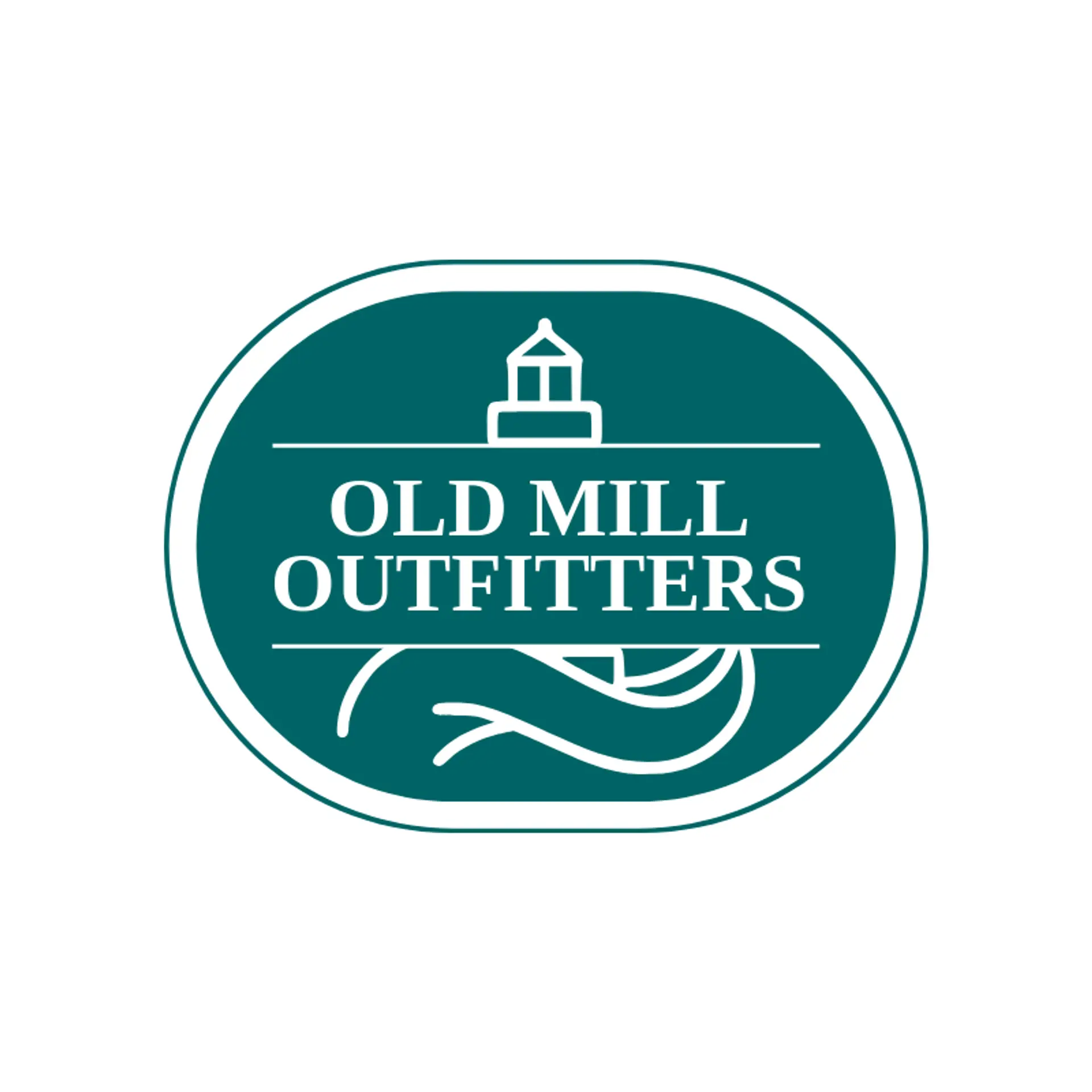 Old Mill Outfitters logo for masculine