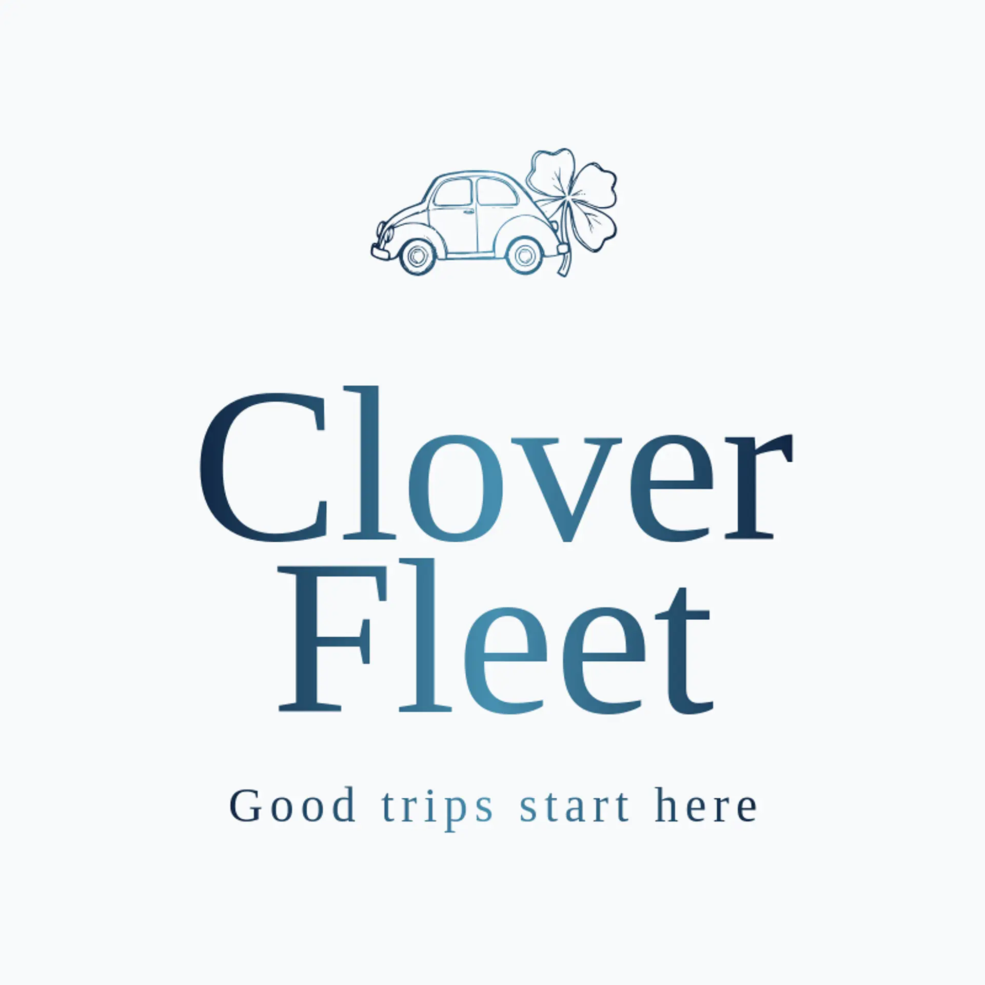 Clover Fleet logo for car rental
