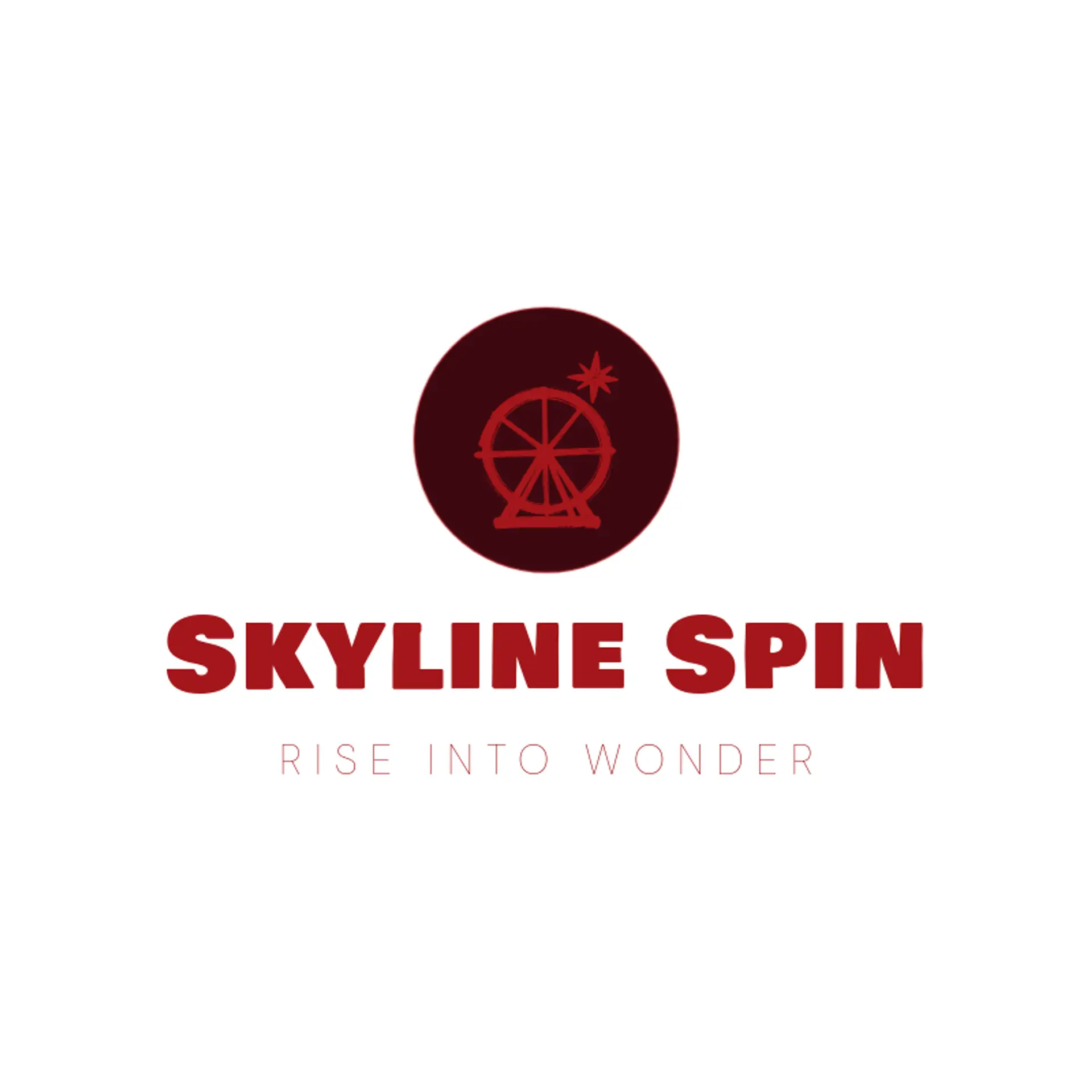 Skyline Spin logo for theme park