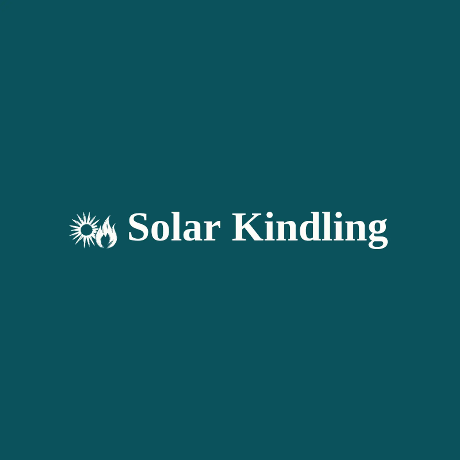 Solar Kindling logo for flame