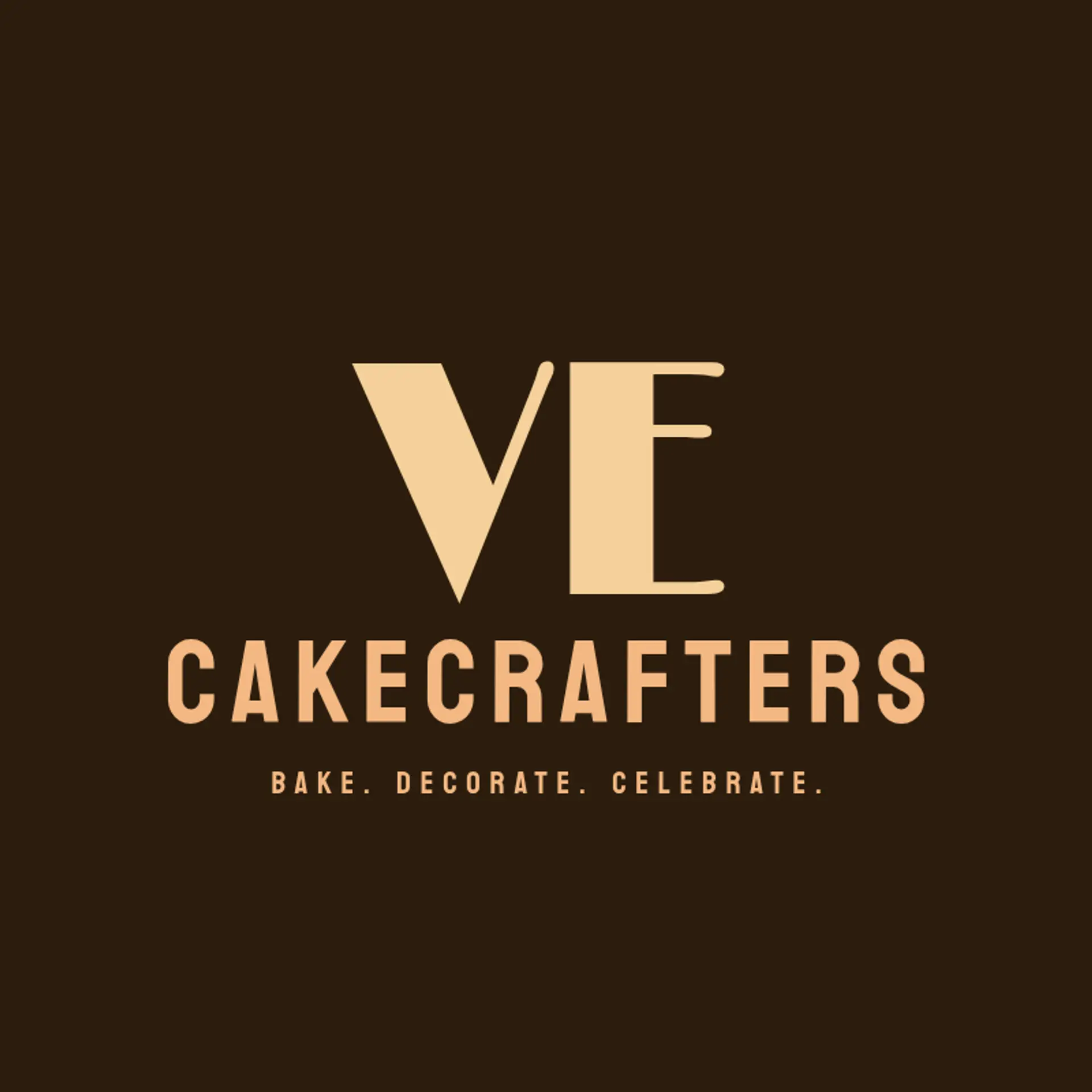 CakeCrafters logo for creative bakery