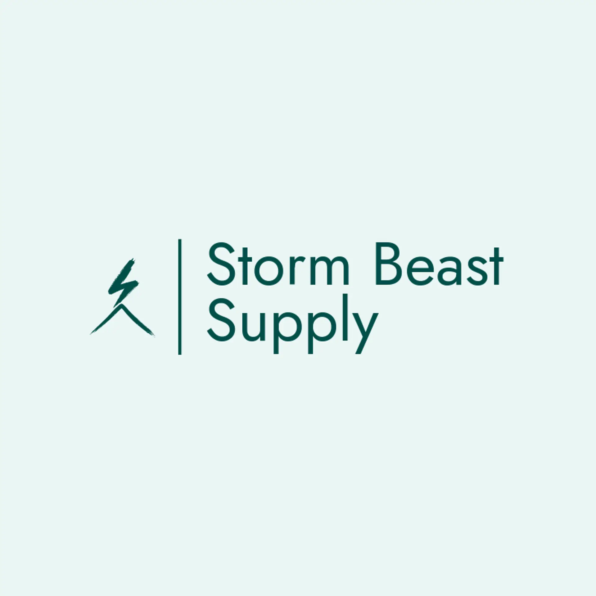 Storm Beast Supply logo for beast