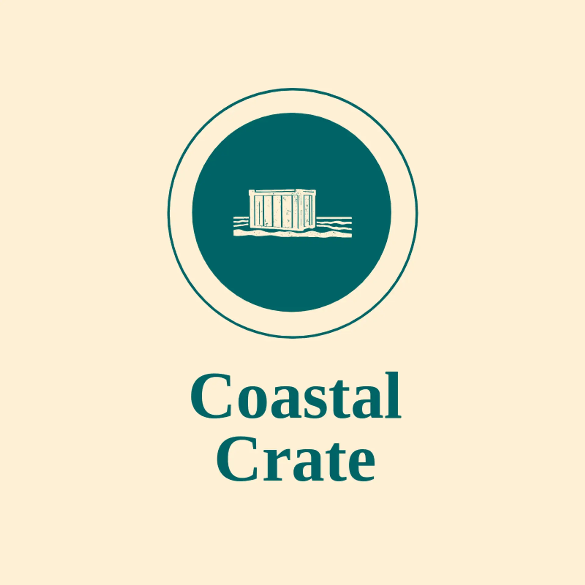 Coastal Crate logo for shipping