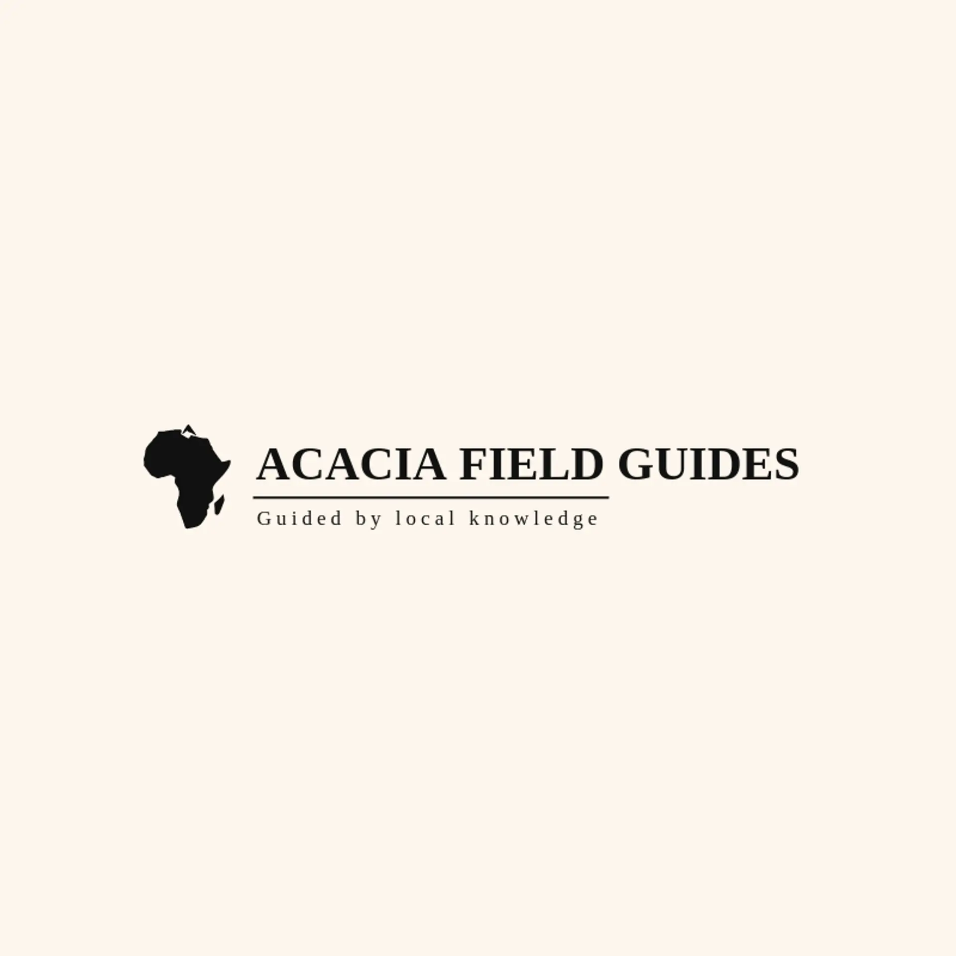 Acacia Field Guides logo for africa