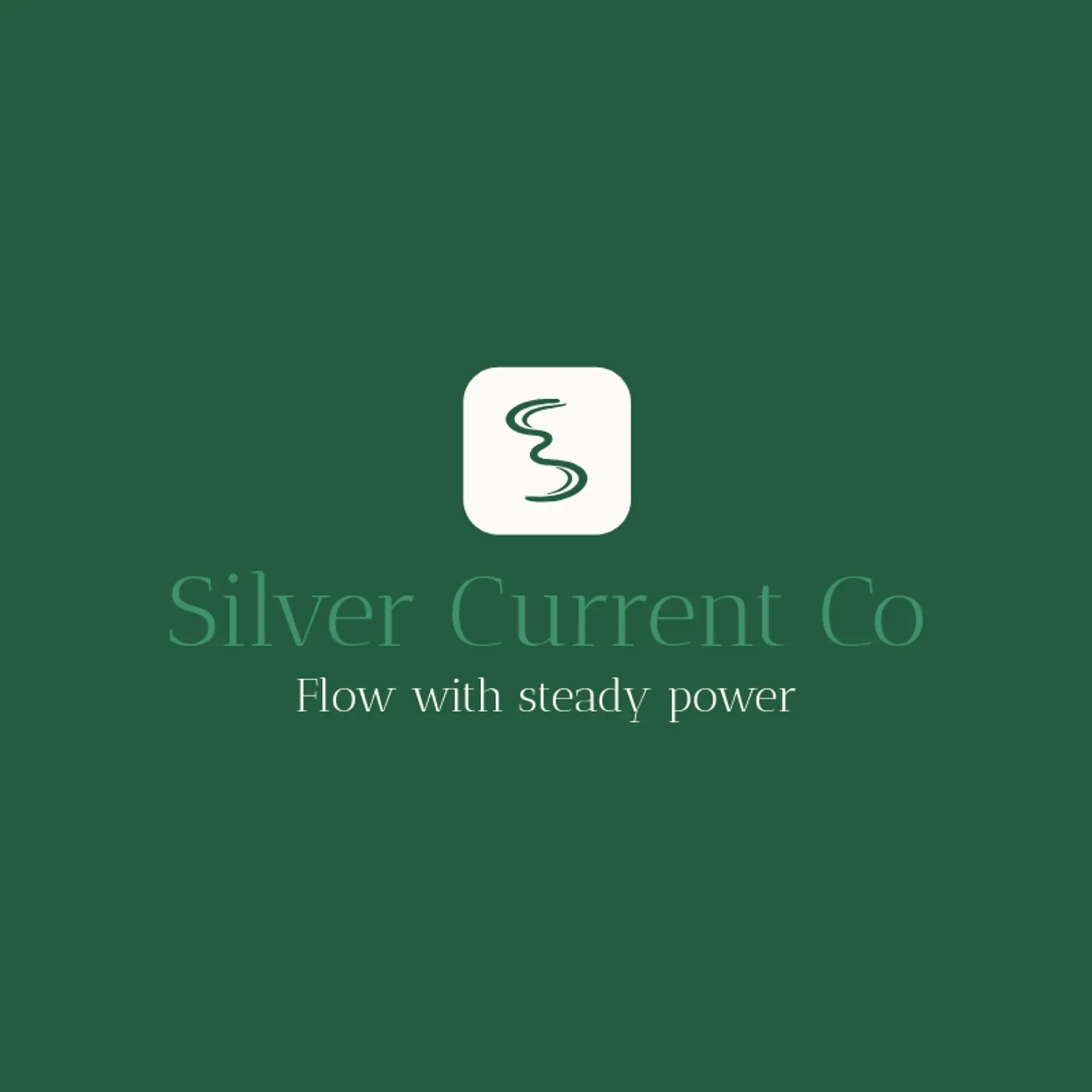 Silver Current Co logo for current