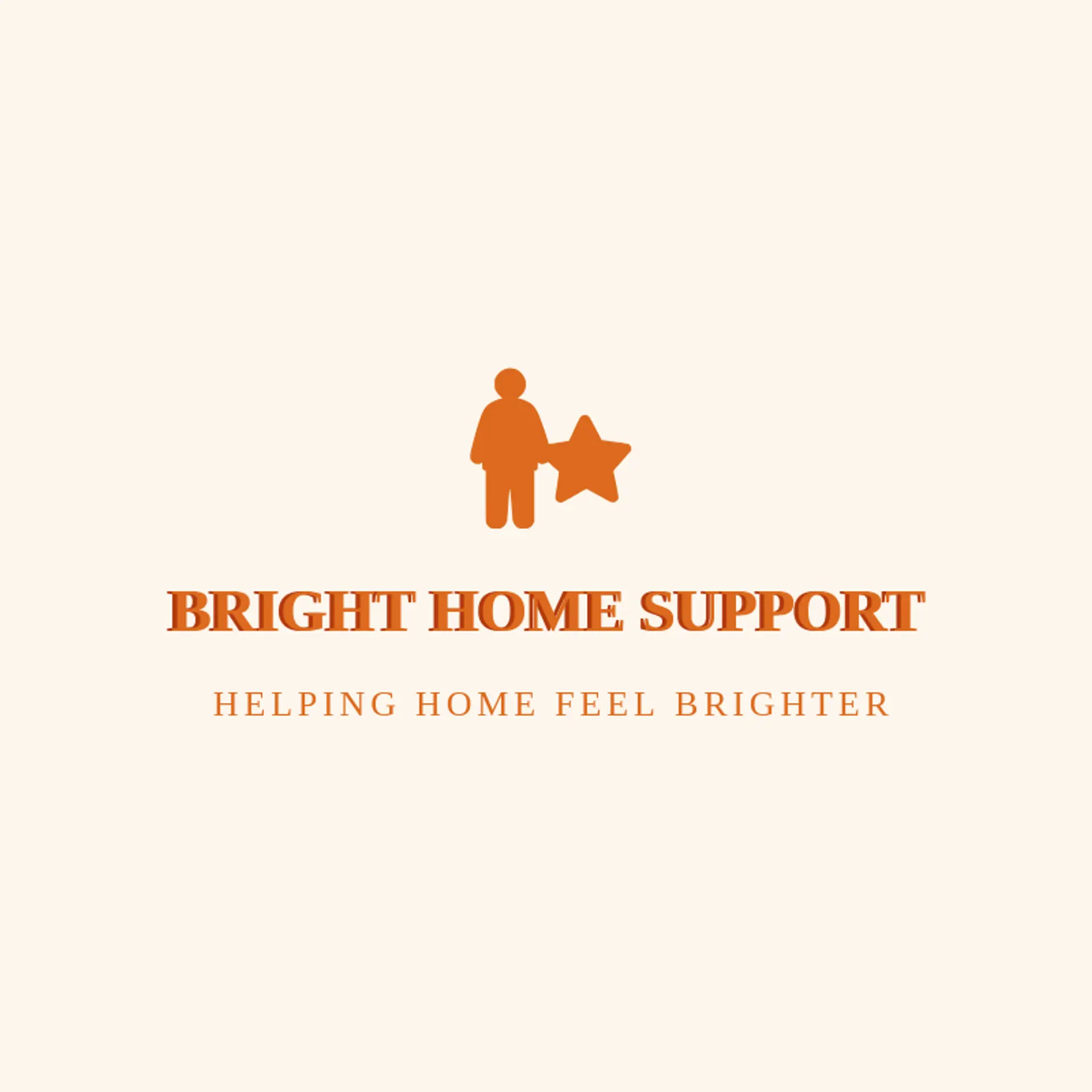 Bright Home Support logo for caregiver