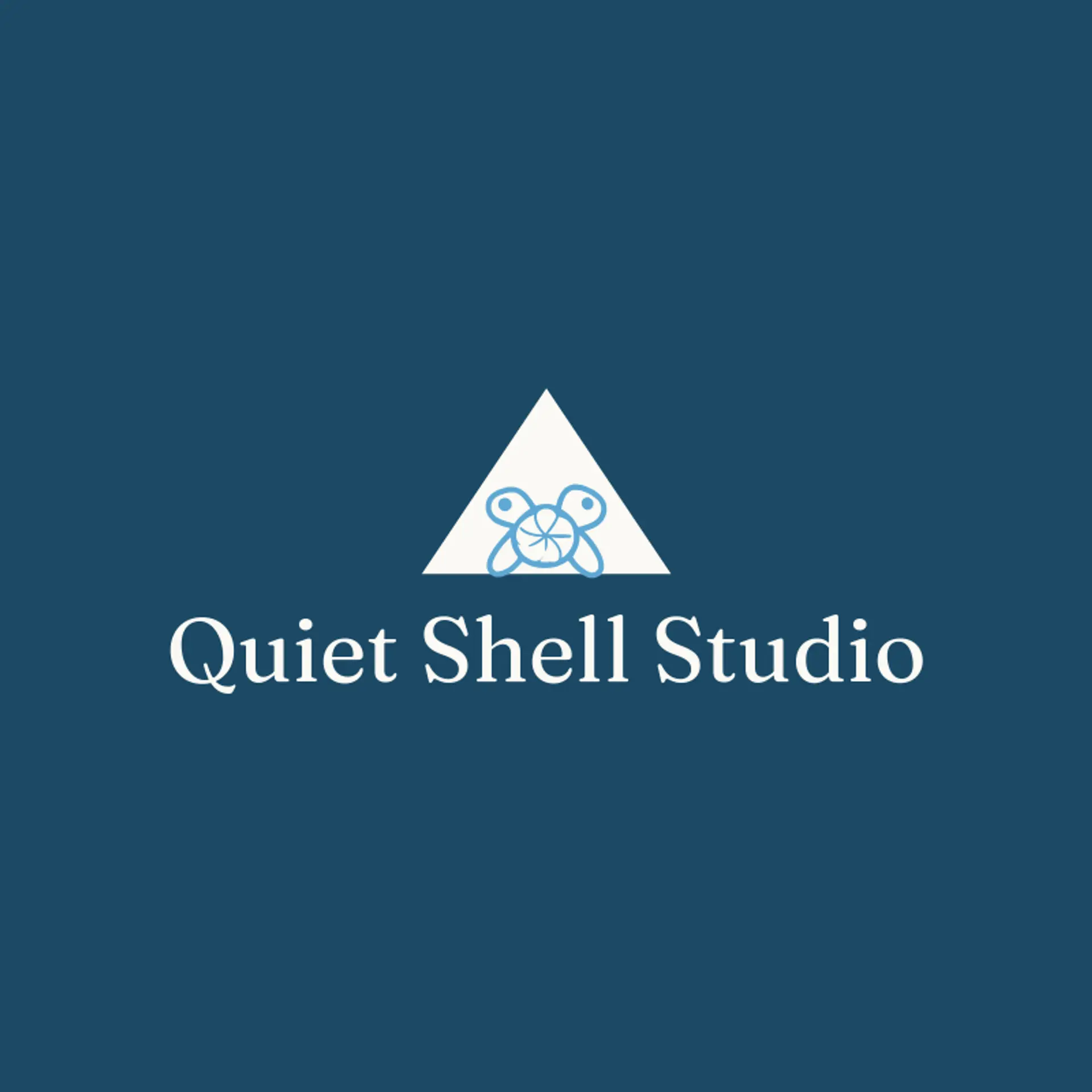 Quiet Shell Studio logo for hawaii