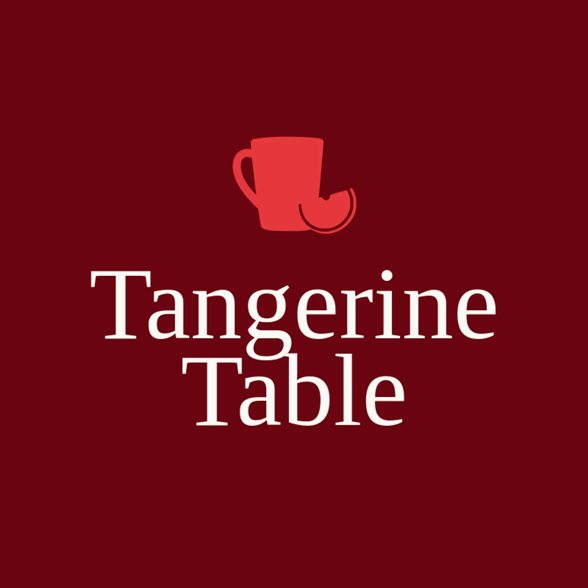 Tangerine Table logo for drink