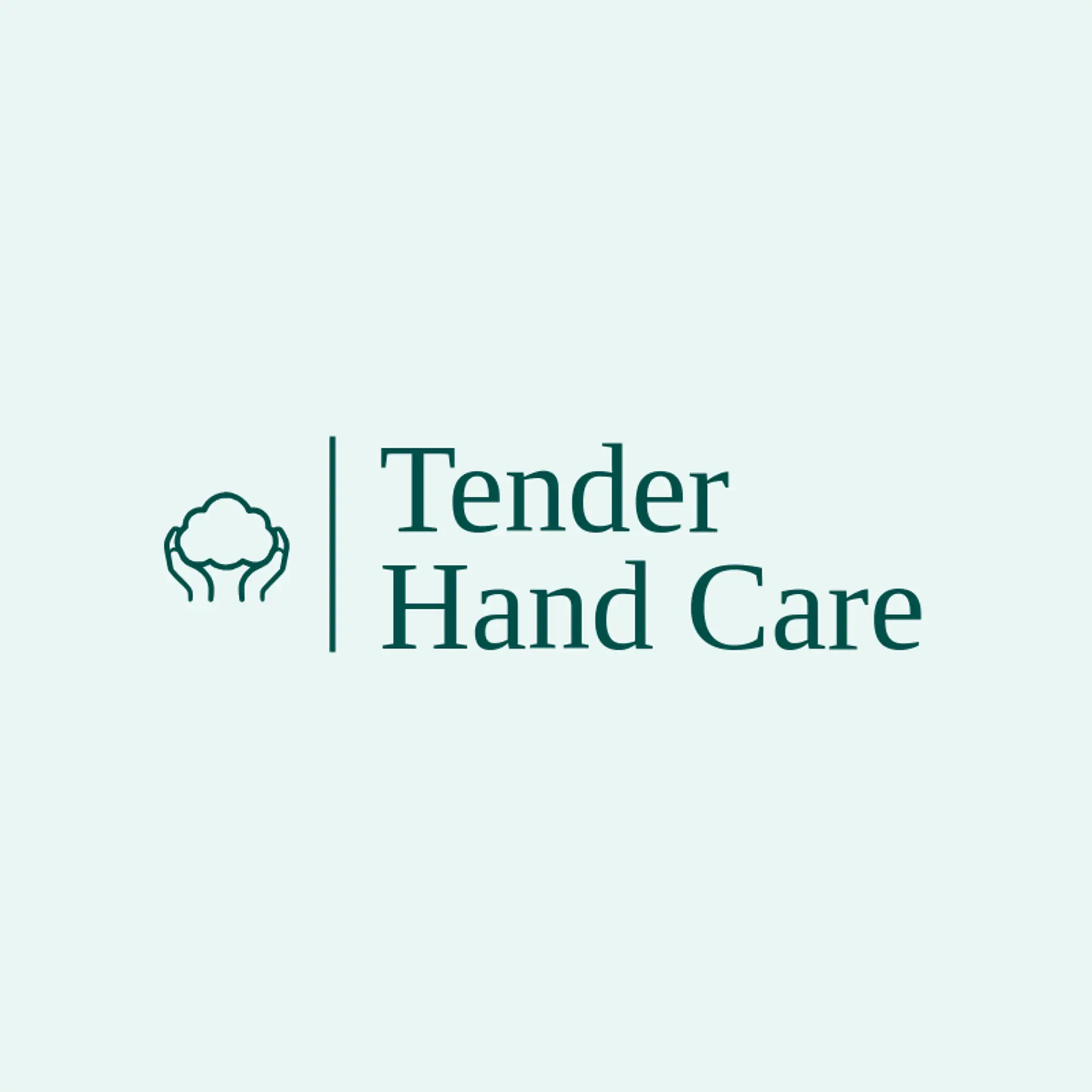 Tender Hand Care logo for hands