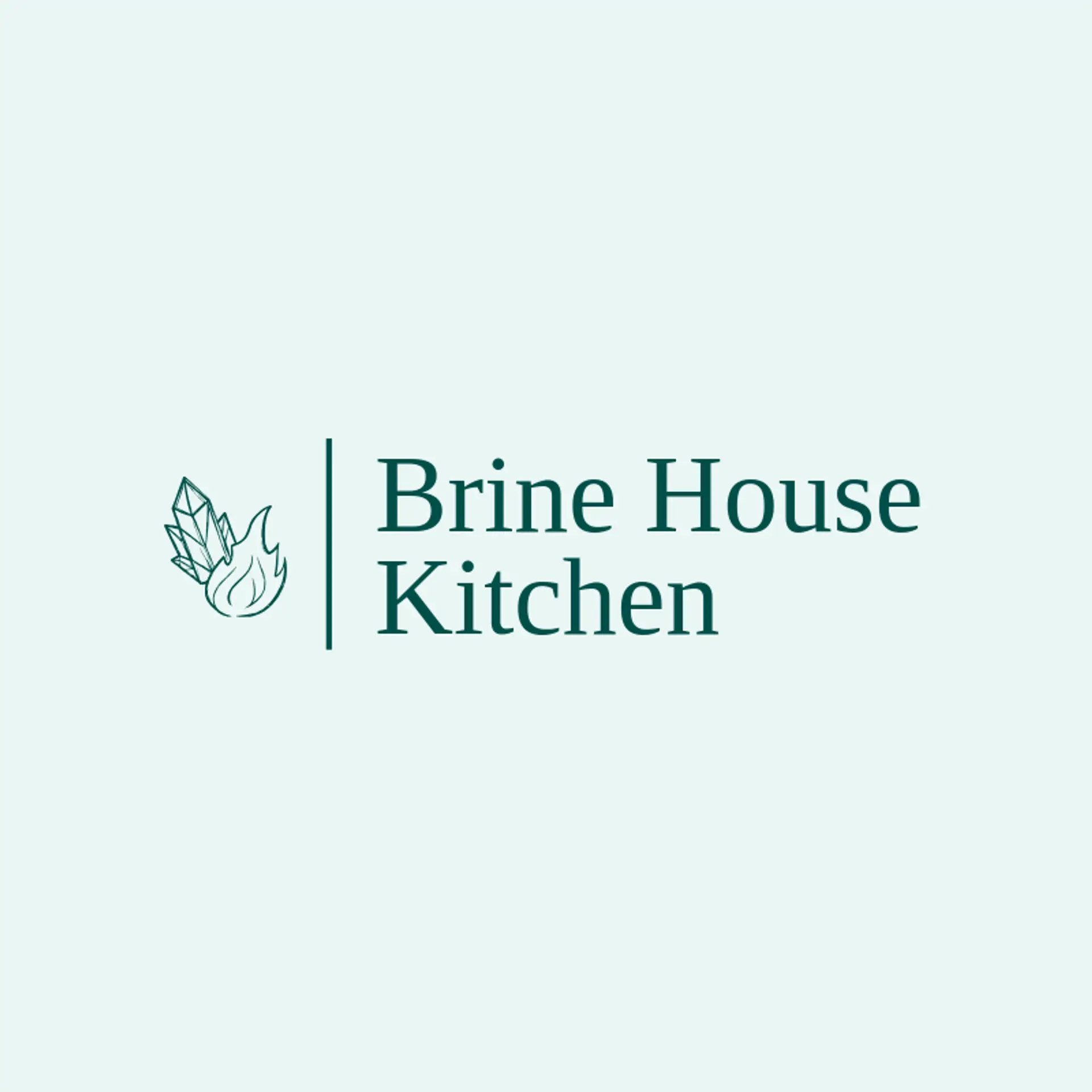 Brine House Kitchen logo for salt