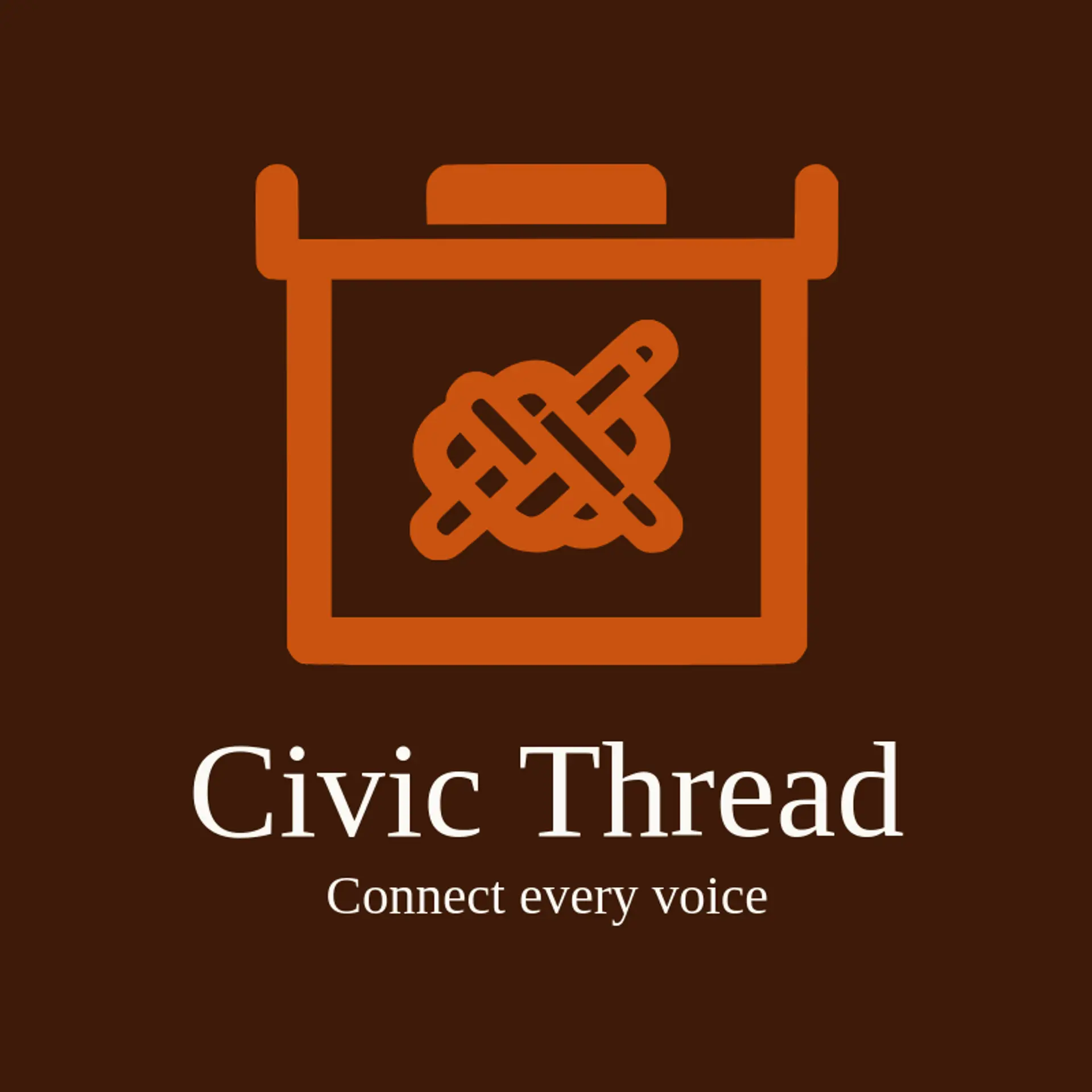 Civic Thread logo for vote