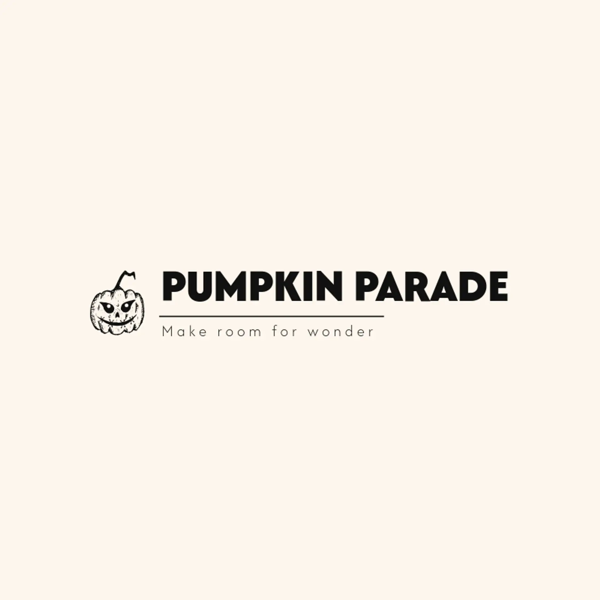 Pumpkin Parade logo for pumpkin