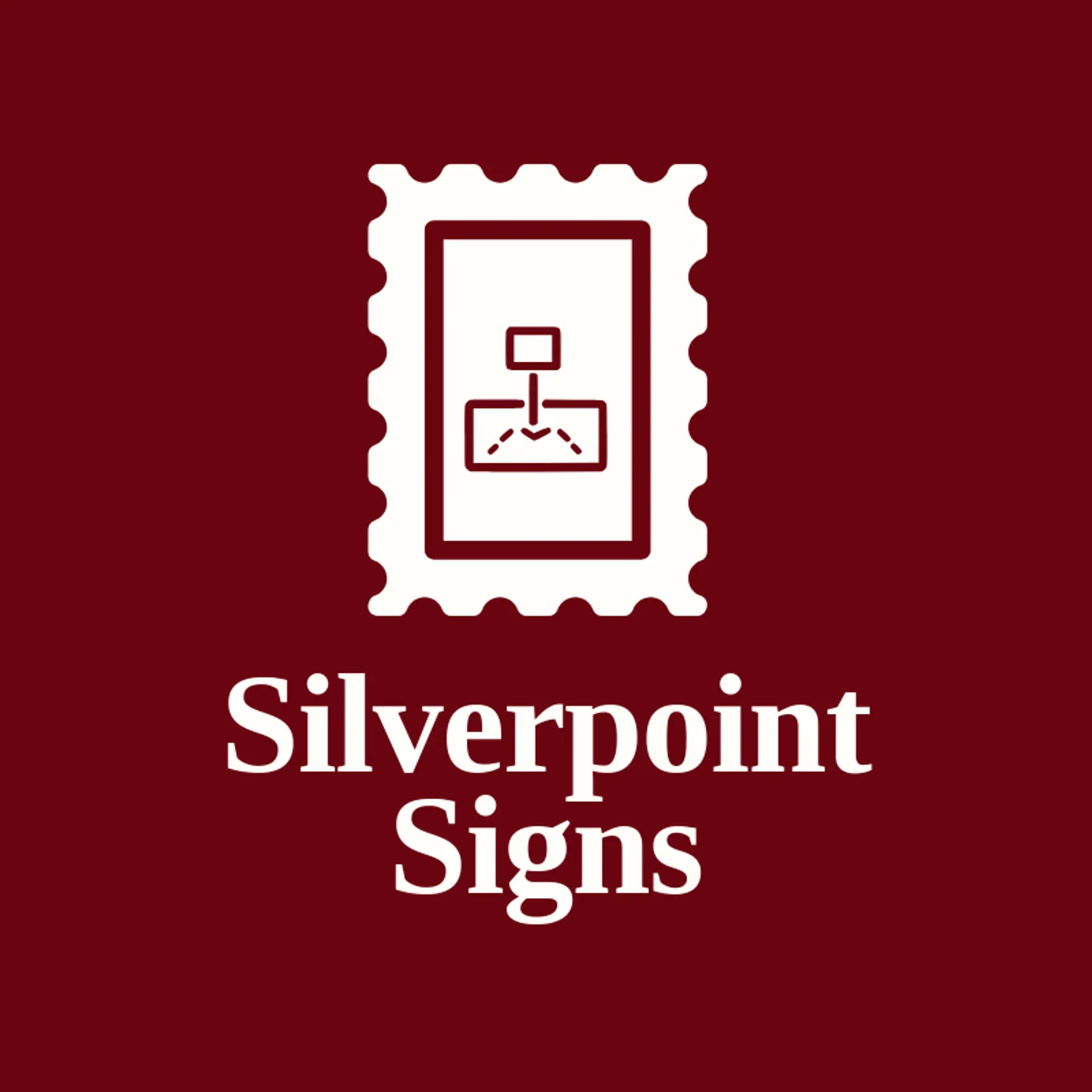 Silverpoint Signs logo for laser engraving