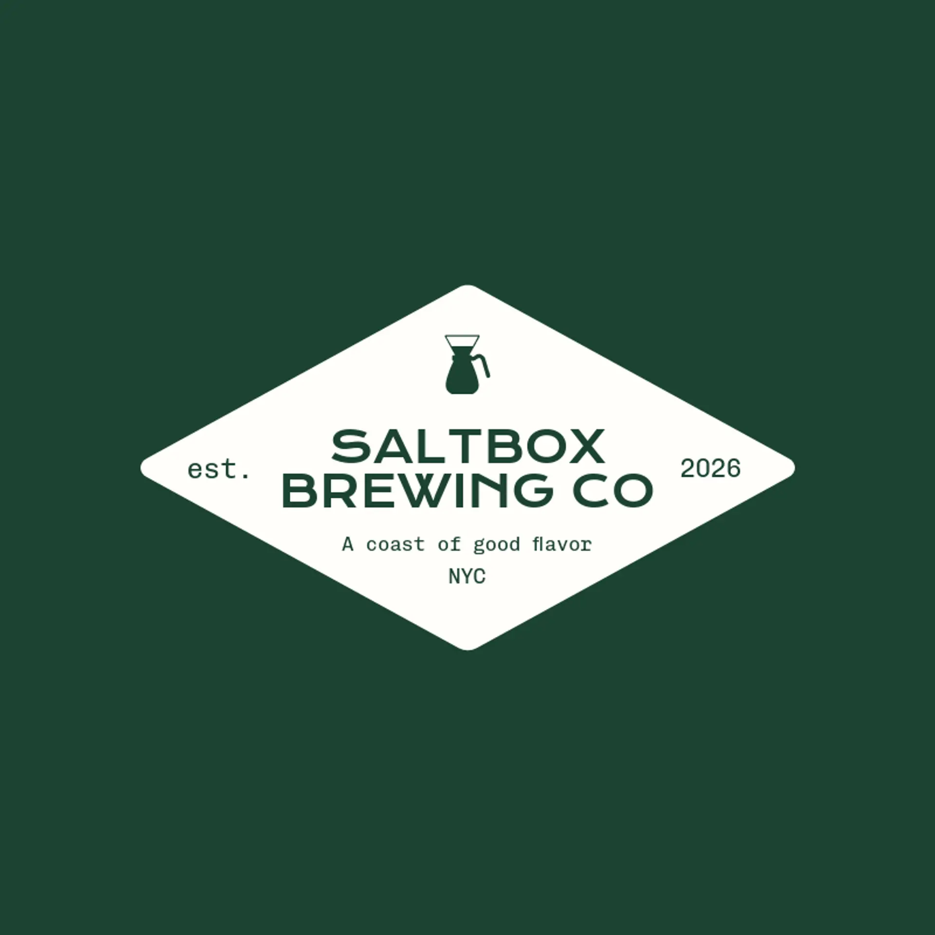 Saltbox Brewing Co logo for brewer