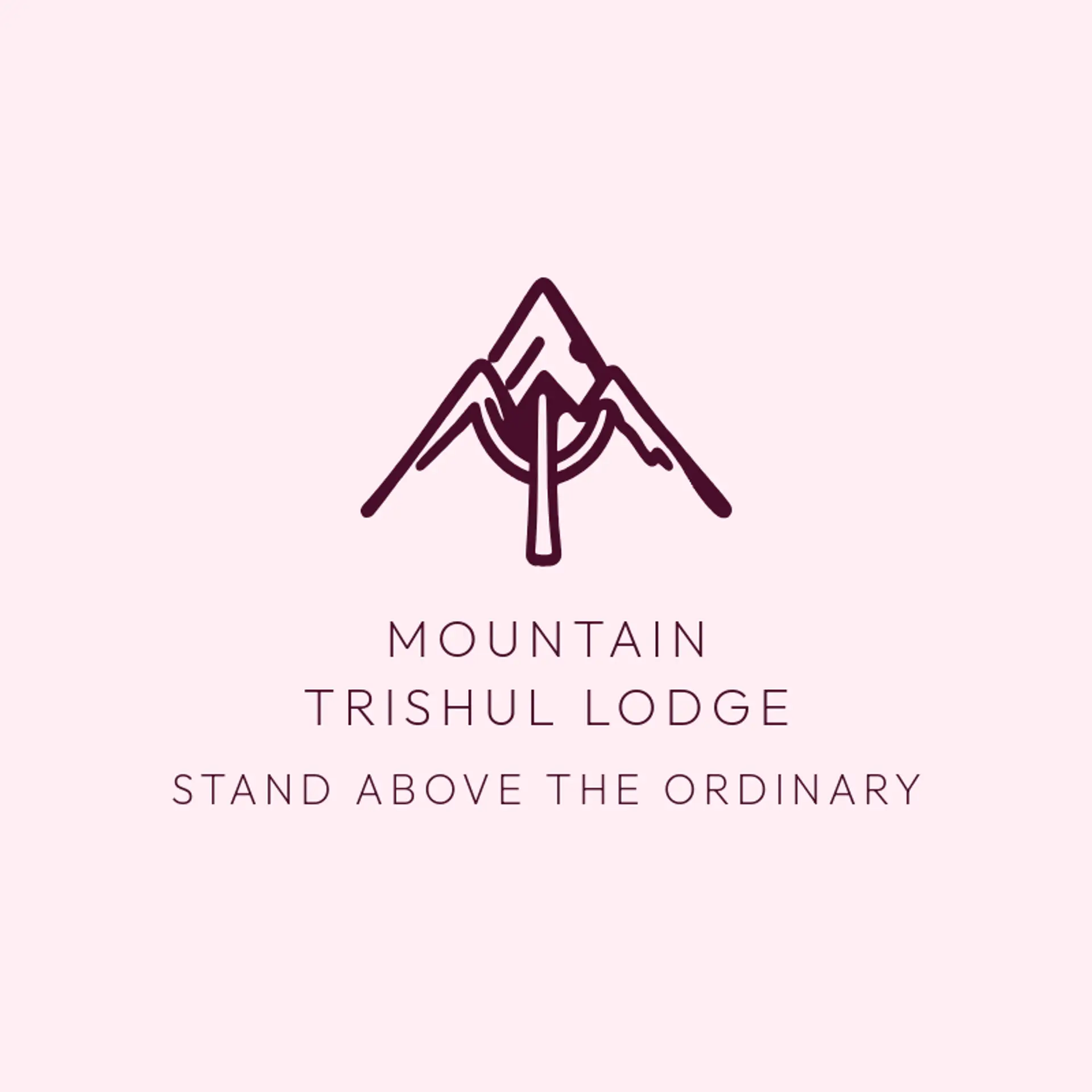 Mountain Trishul Lodge logo for trishul