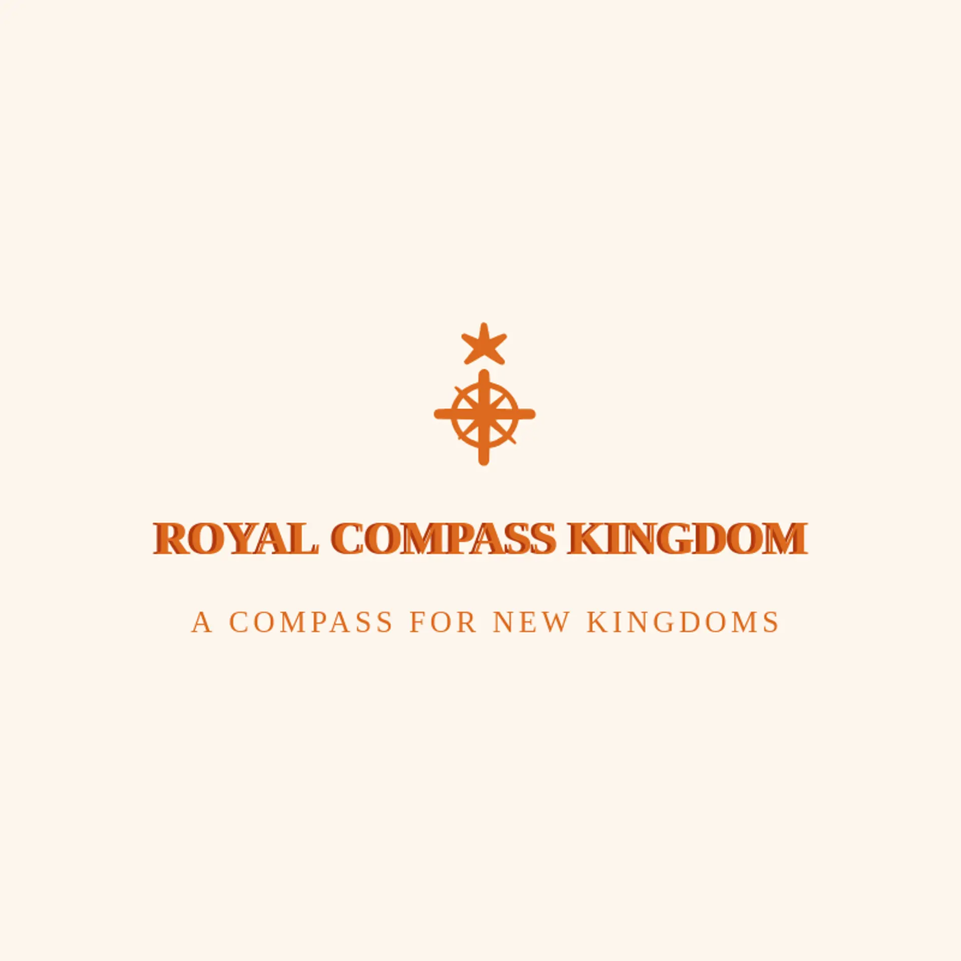 Royal Compass Kingdom logo for kingdom