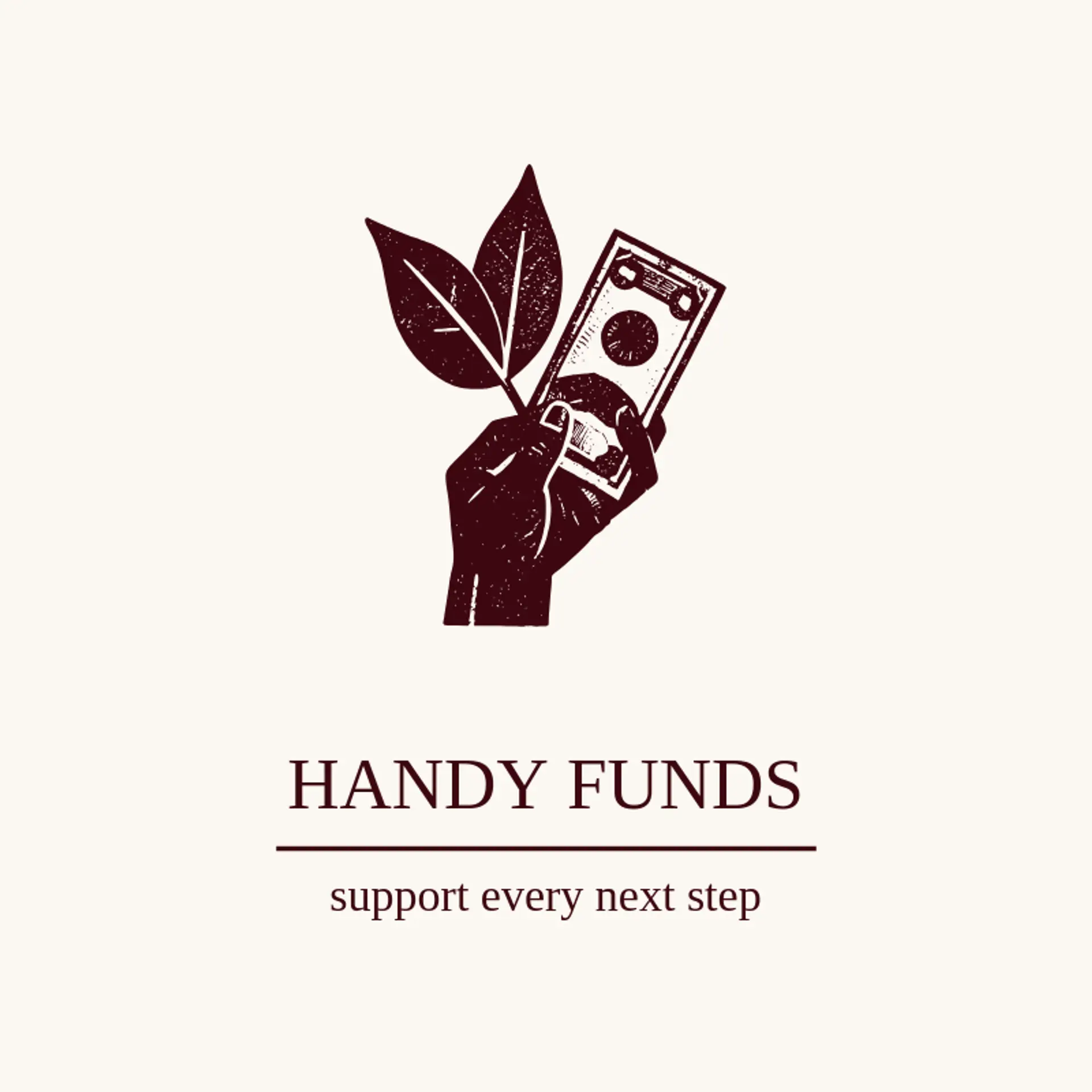 Handy Funds logo for cash