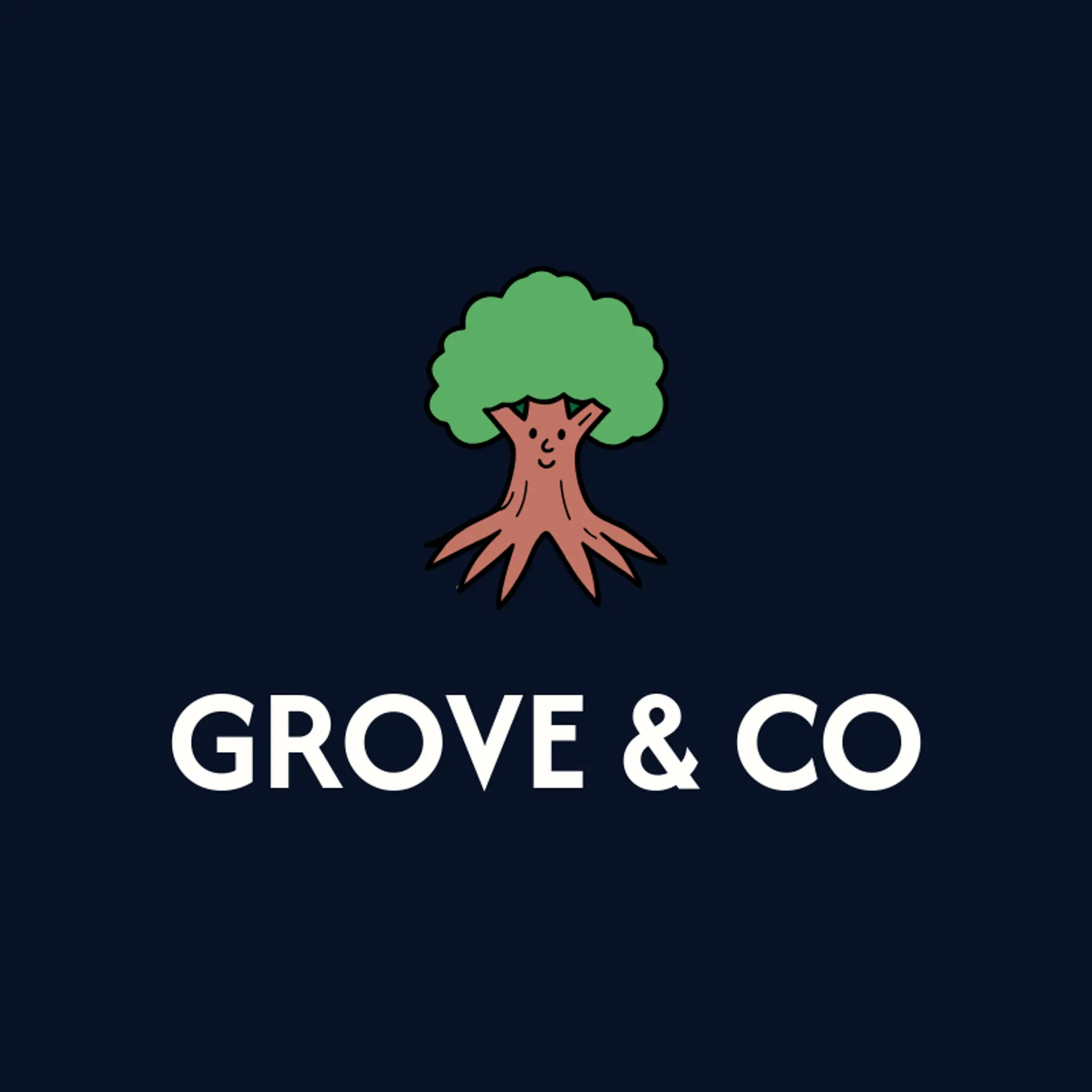 Grove & Co logo for tree