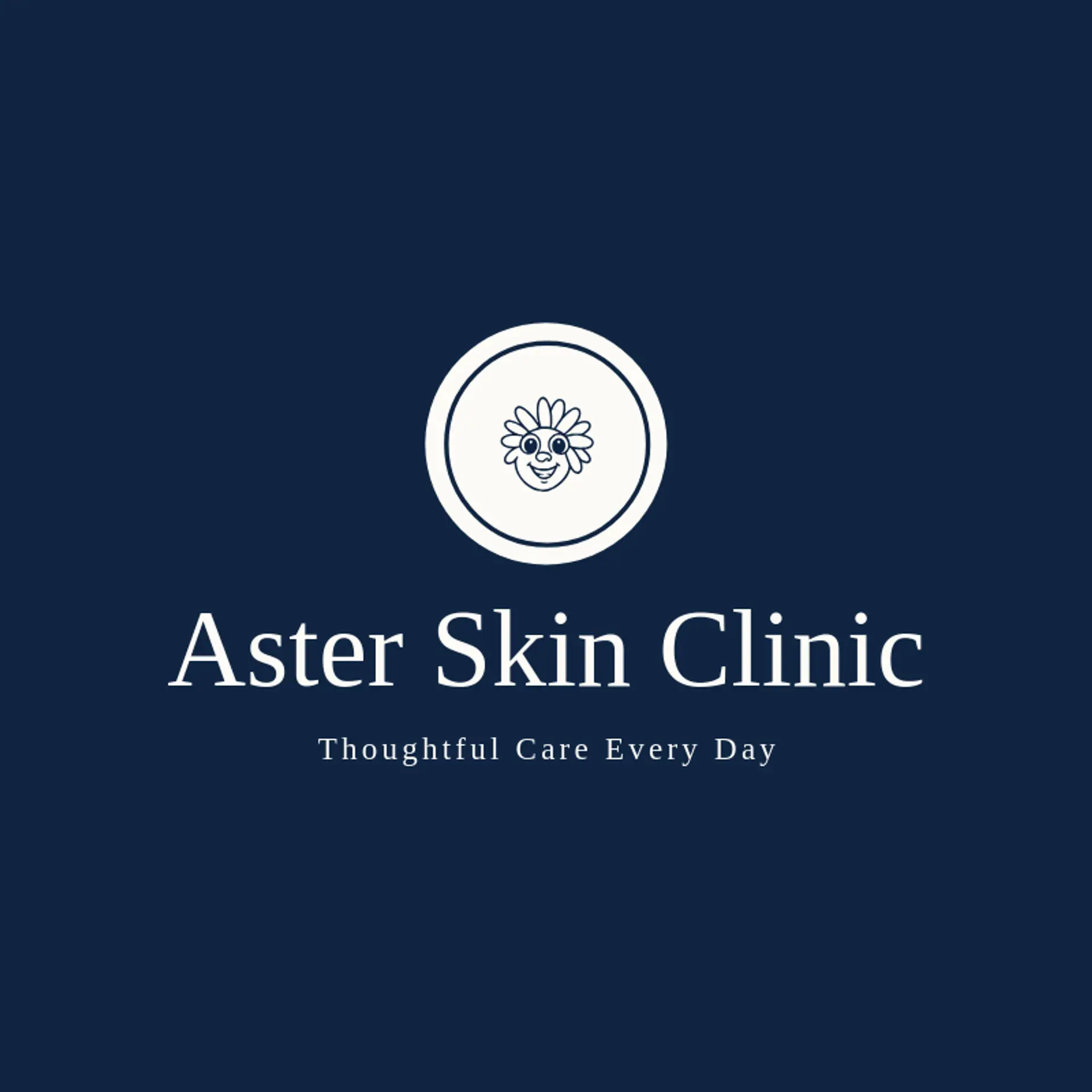 Aster Skin Clinic logo for dermatology