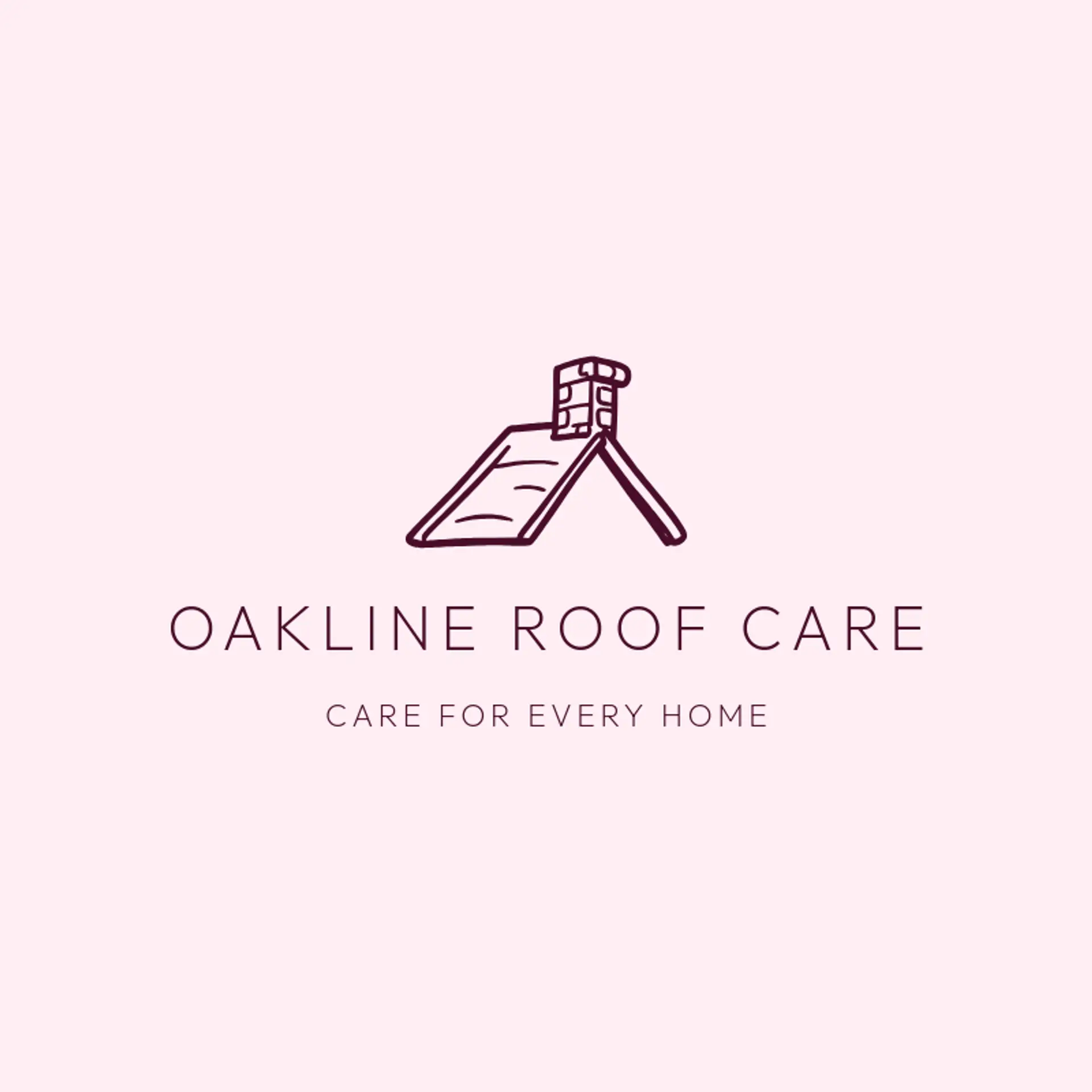 Oakline Roof Care logo for roofing