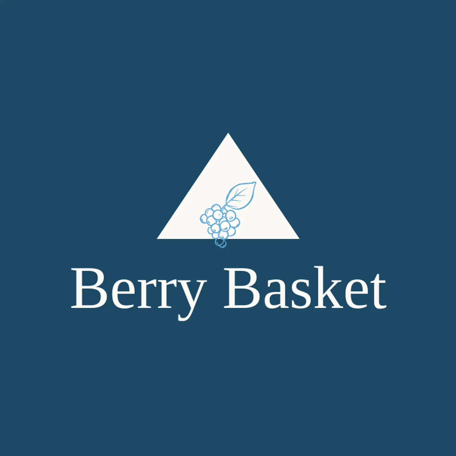 Berry Basket logo for foodie