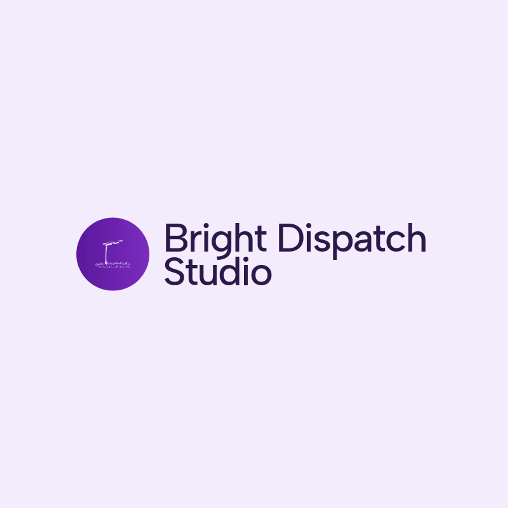 Bright Dispatch Studio logo for post
