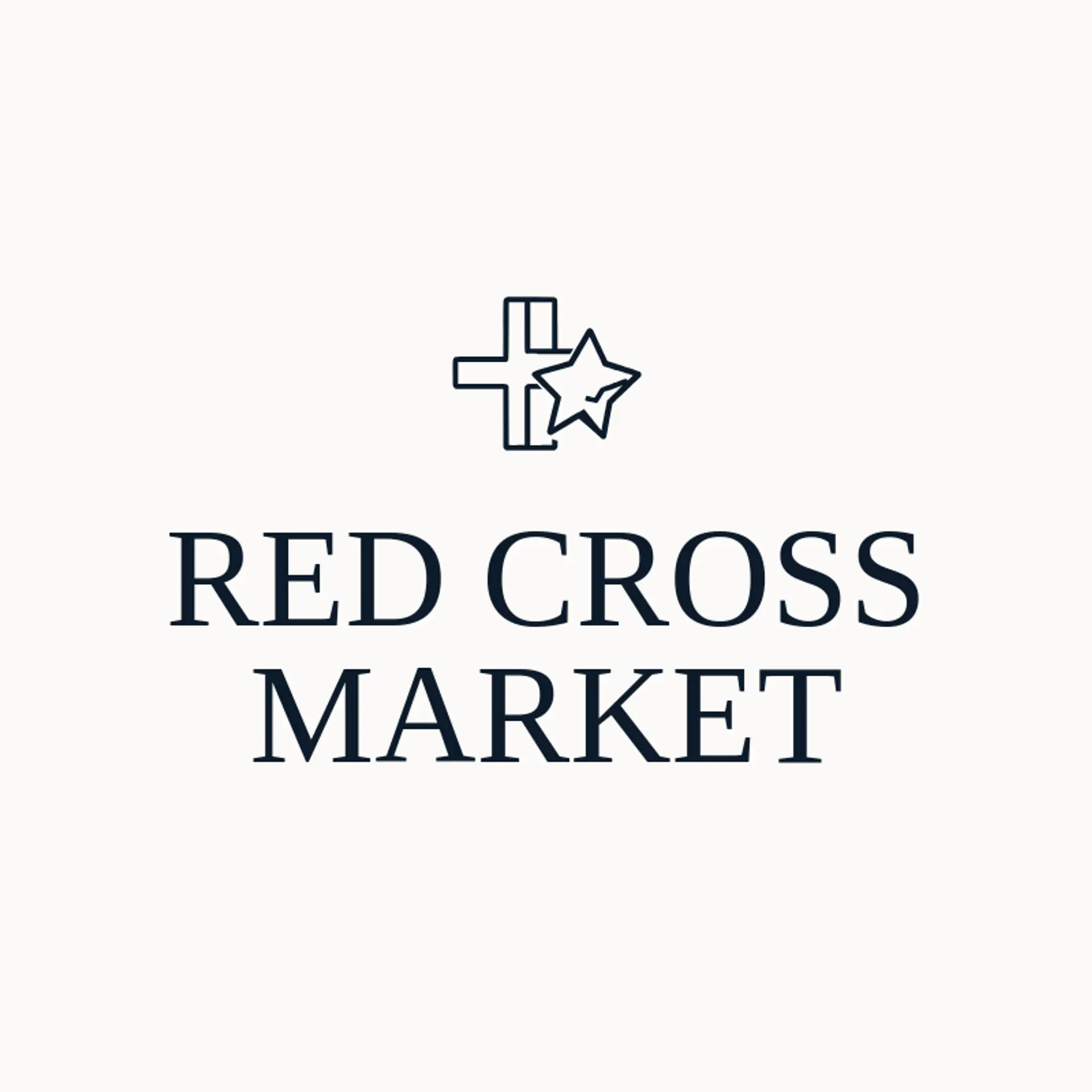 Red Cross Market logo for swiss