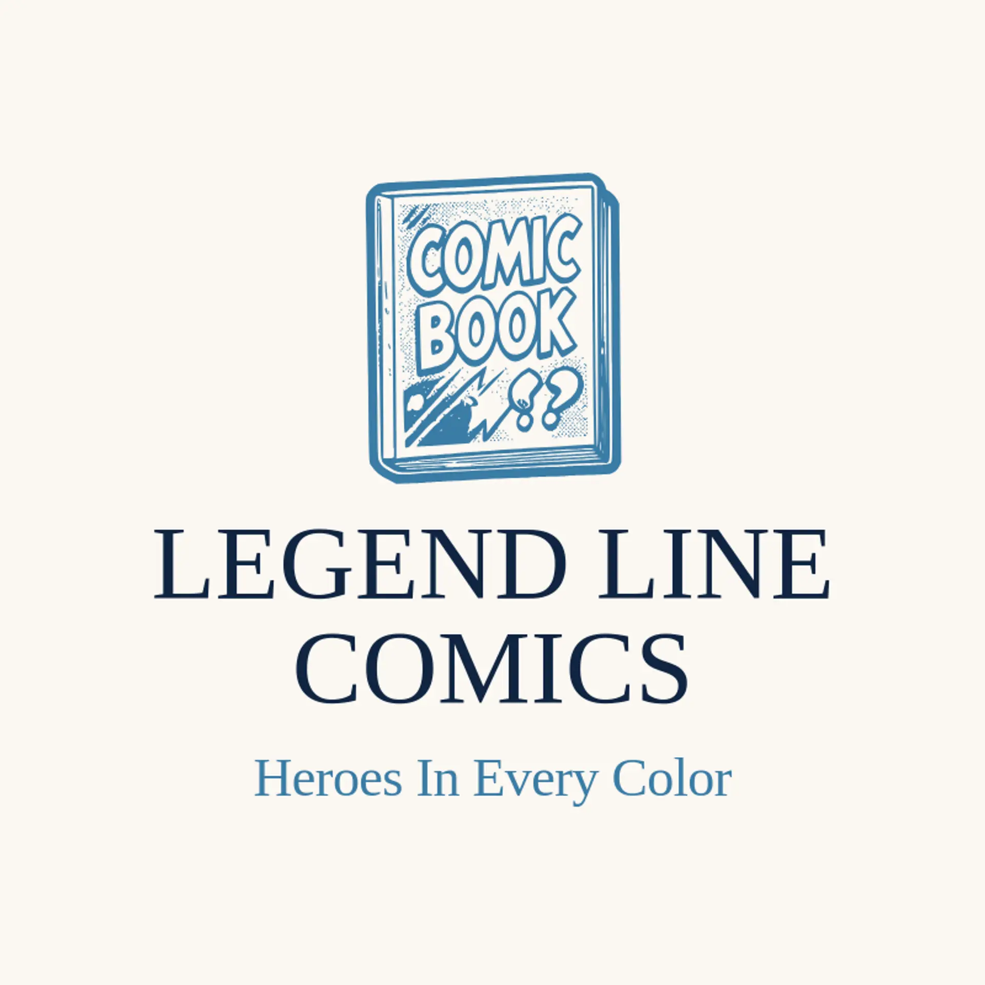 Legend Line Comics logo for comic book