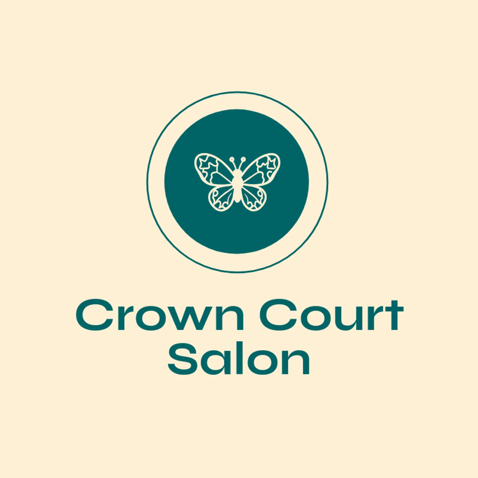 Crown Court Salon logo for queen