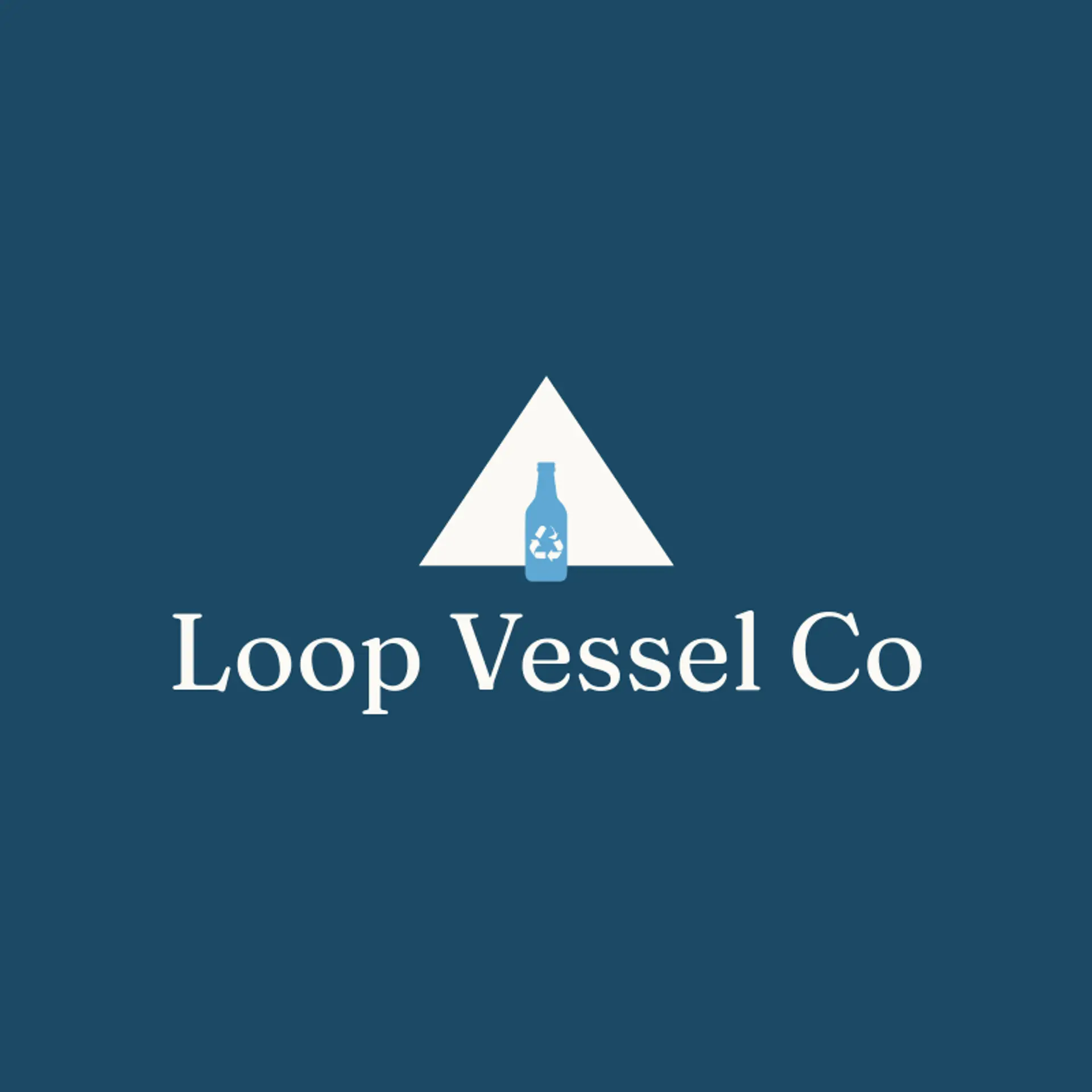 Loop Vessel Co logo for recycle