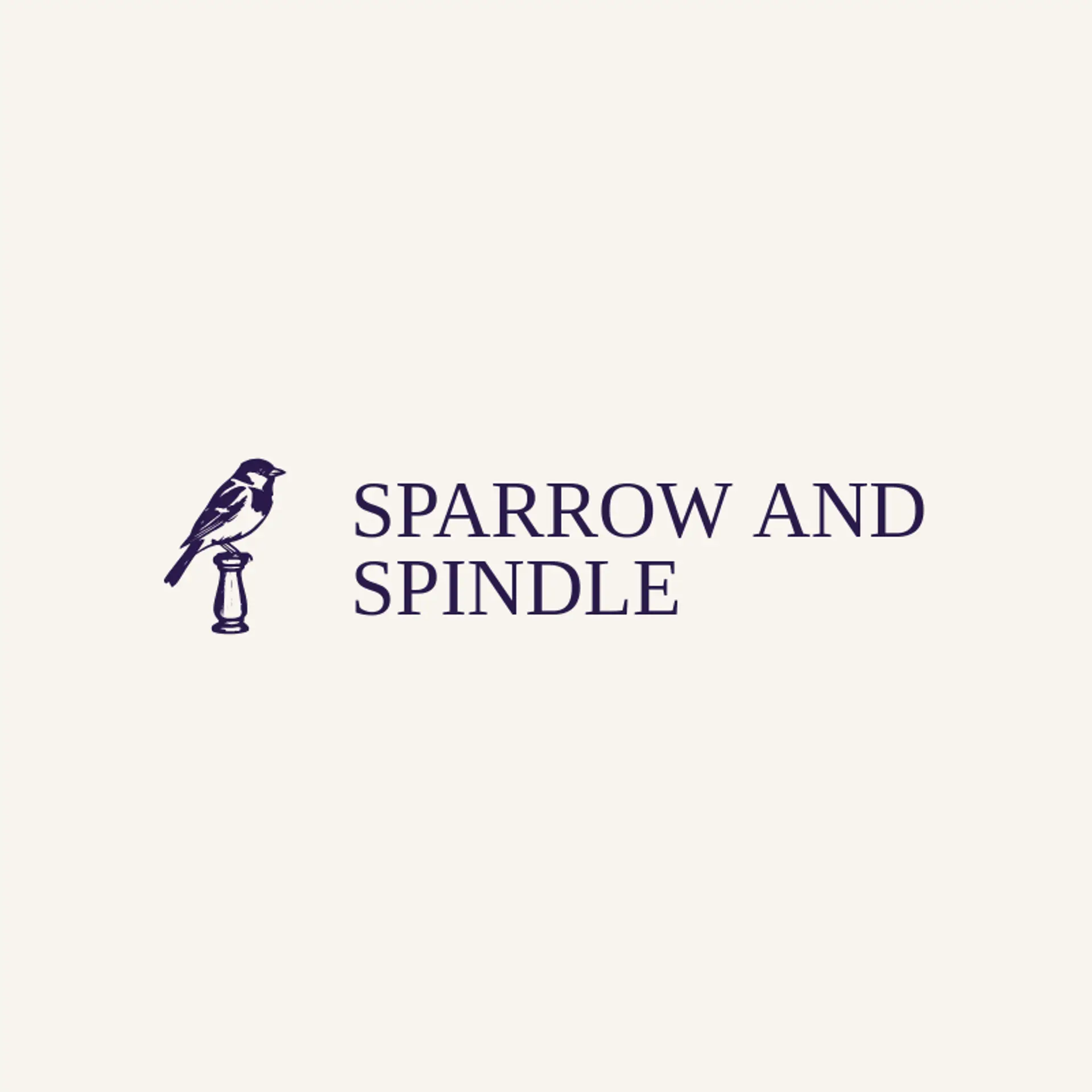 Sparrow and Spindle logo for artisan