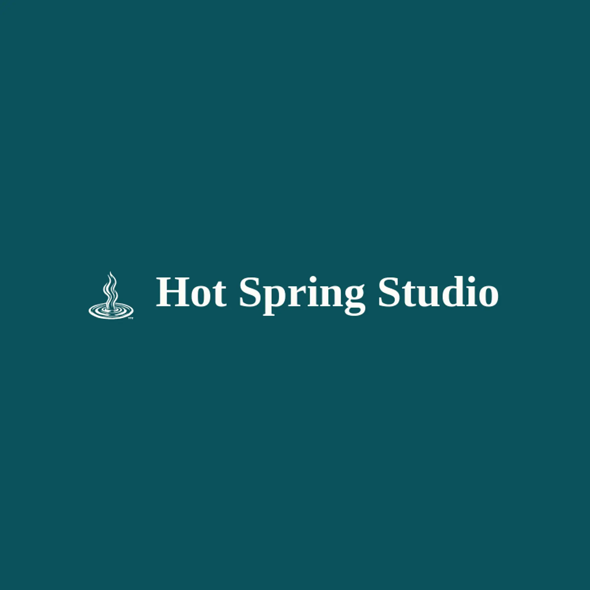 Hot Spring Studio logo for steam