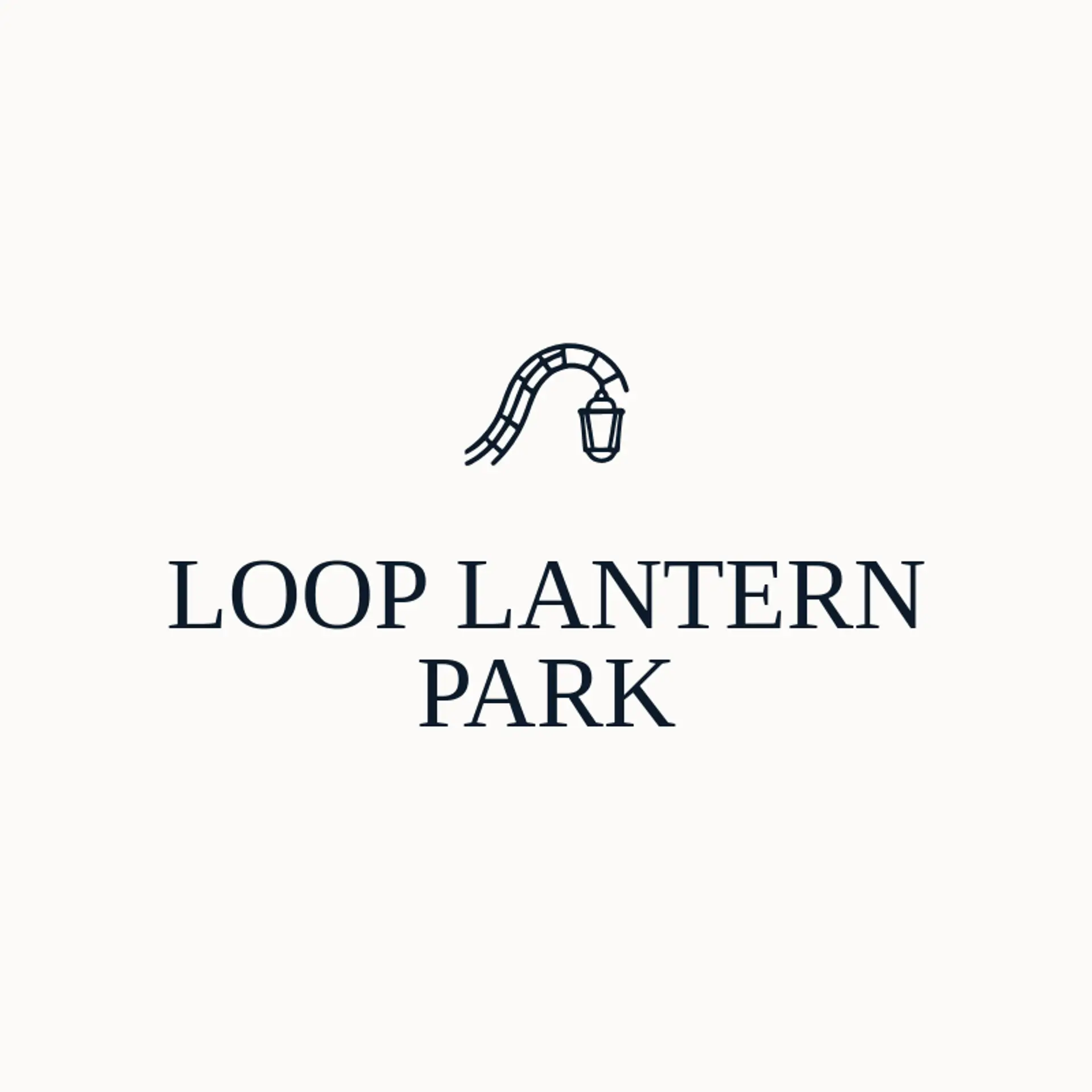 Loop Lantern Park logo for roller coaster