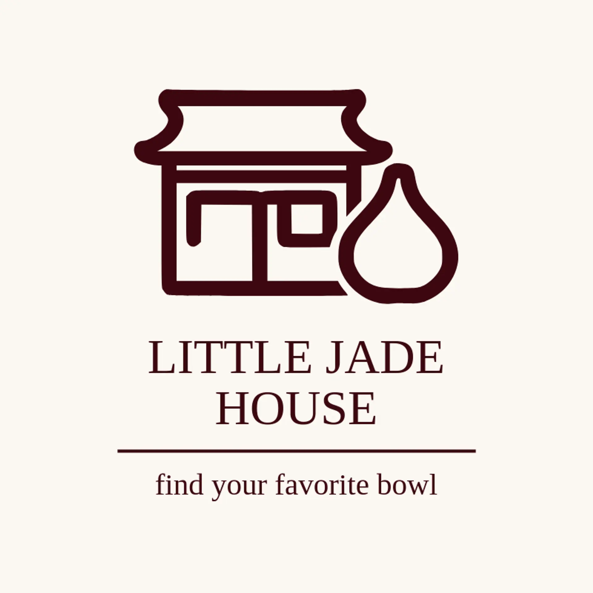 Little Jade House logo for chinese restaurant