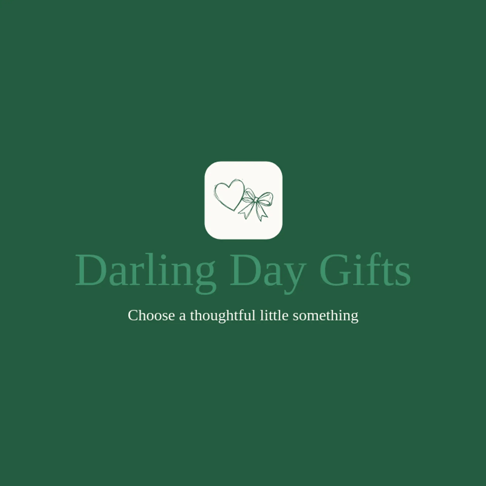 Darling Day Gifts logo for lover