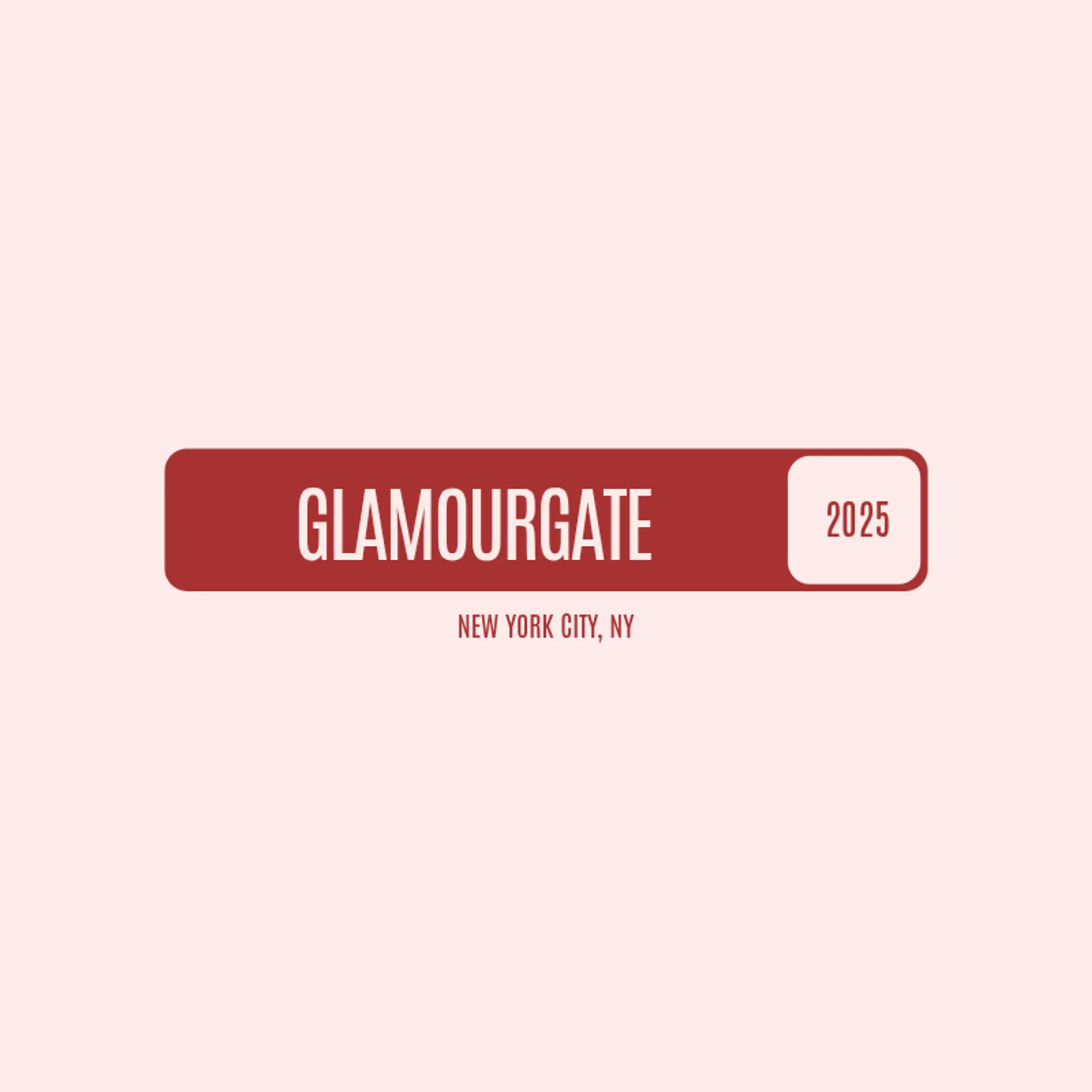 Glamour Grid logo for fashion business